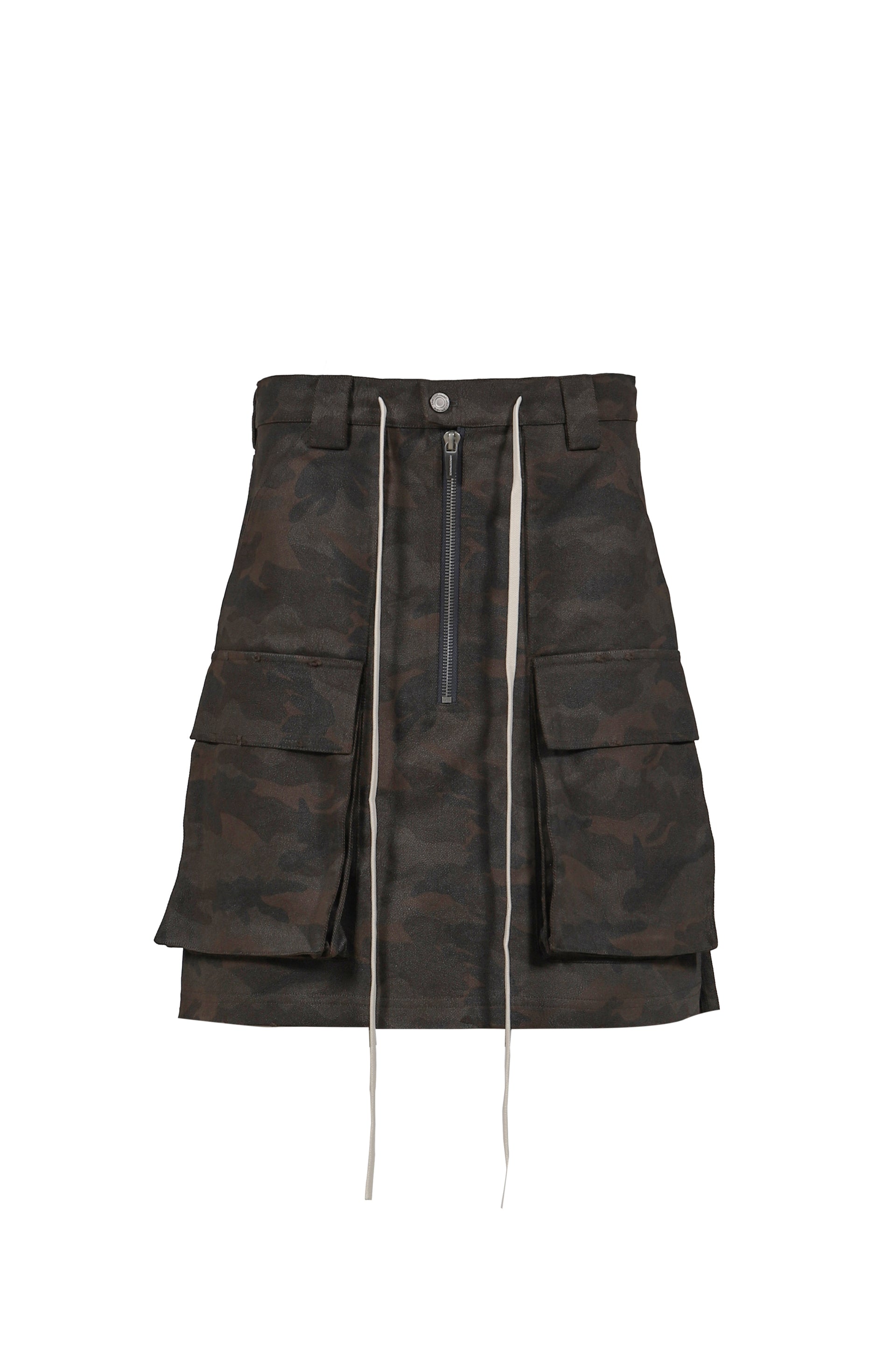 NIGHT CAMO CARGO SKIRT / D.CAMO
