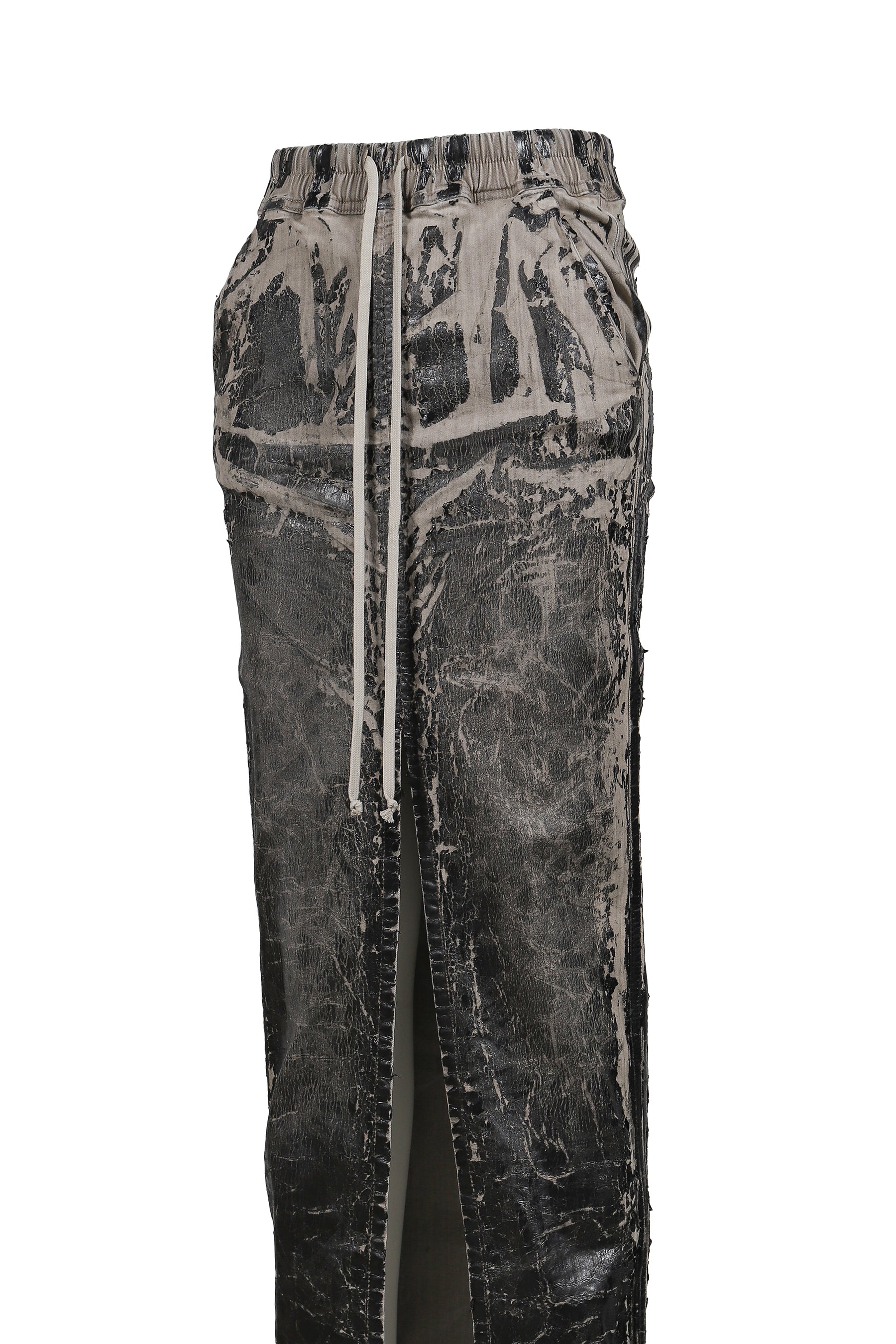 PHLEG PILLAR SKIRT / BLK WASHED FOIL 