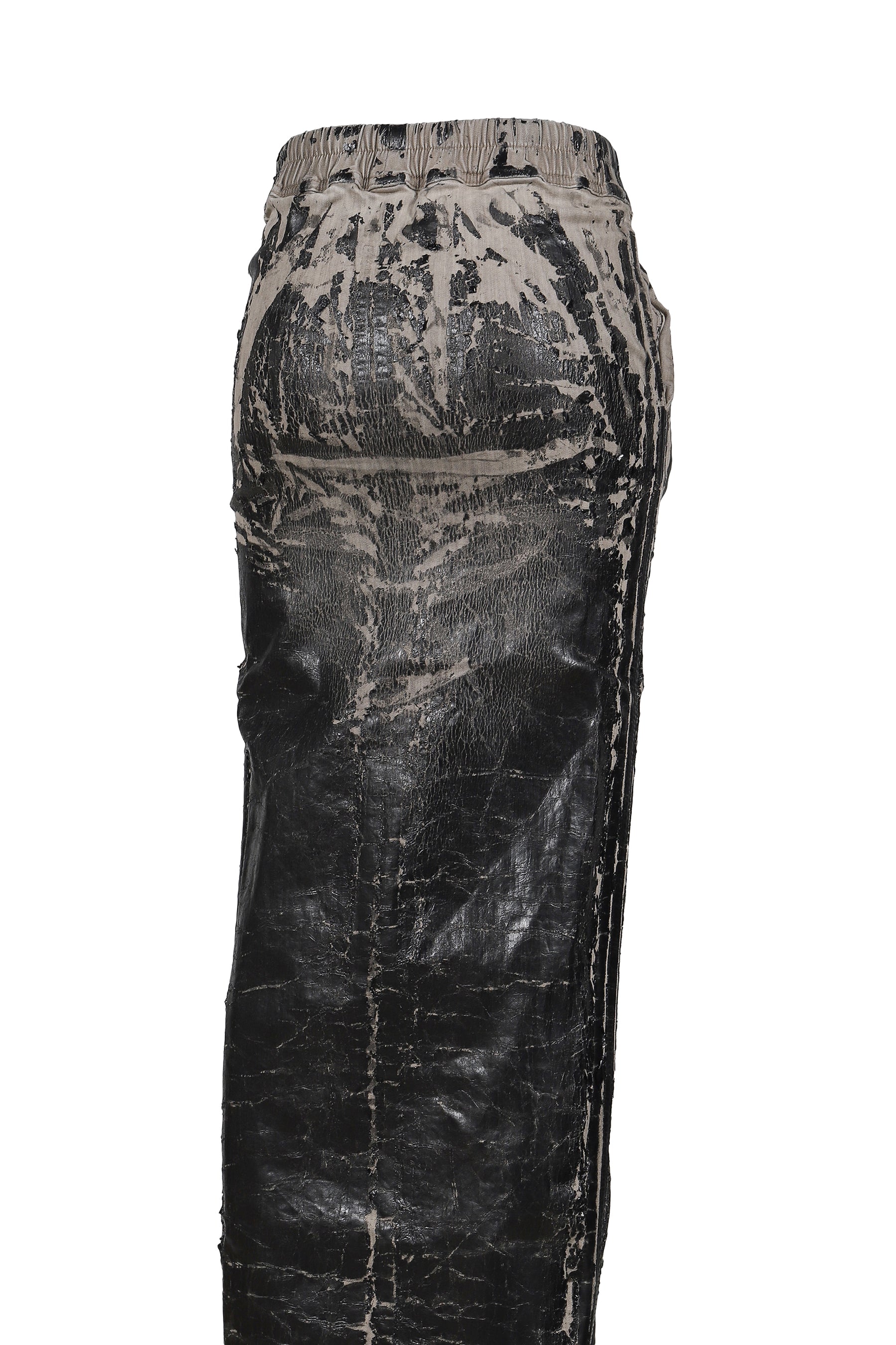 PHLEG PILLAR SKIRT / BLK WASHED FOIL 