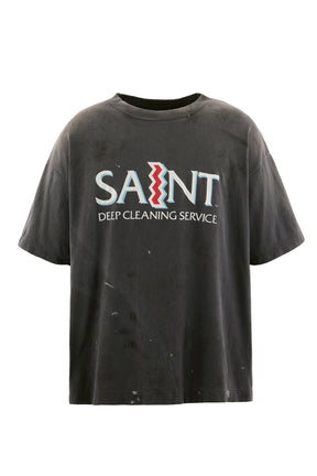 SAINT Mxxxxxx セントマイケル SS T-SHIRT/SAINT SAINT Mxxxxxx セントマイケル SS26 SS T-SHIRT/SAINT / BLK - NUBIAN