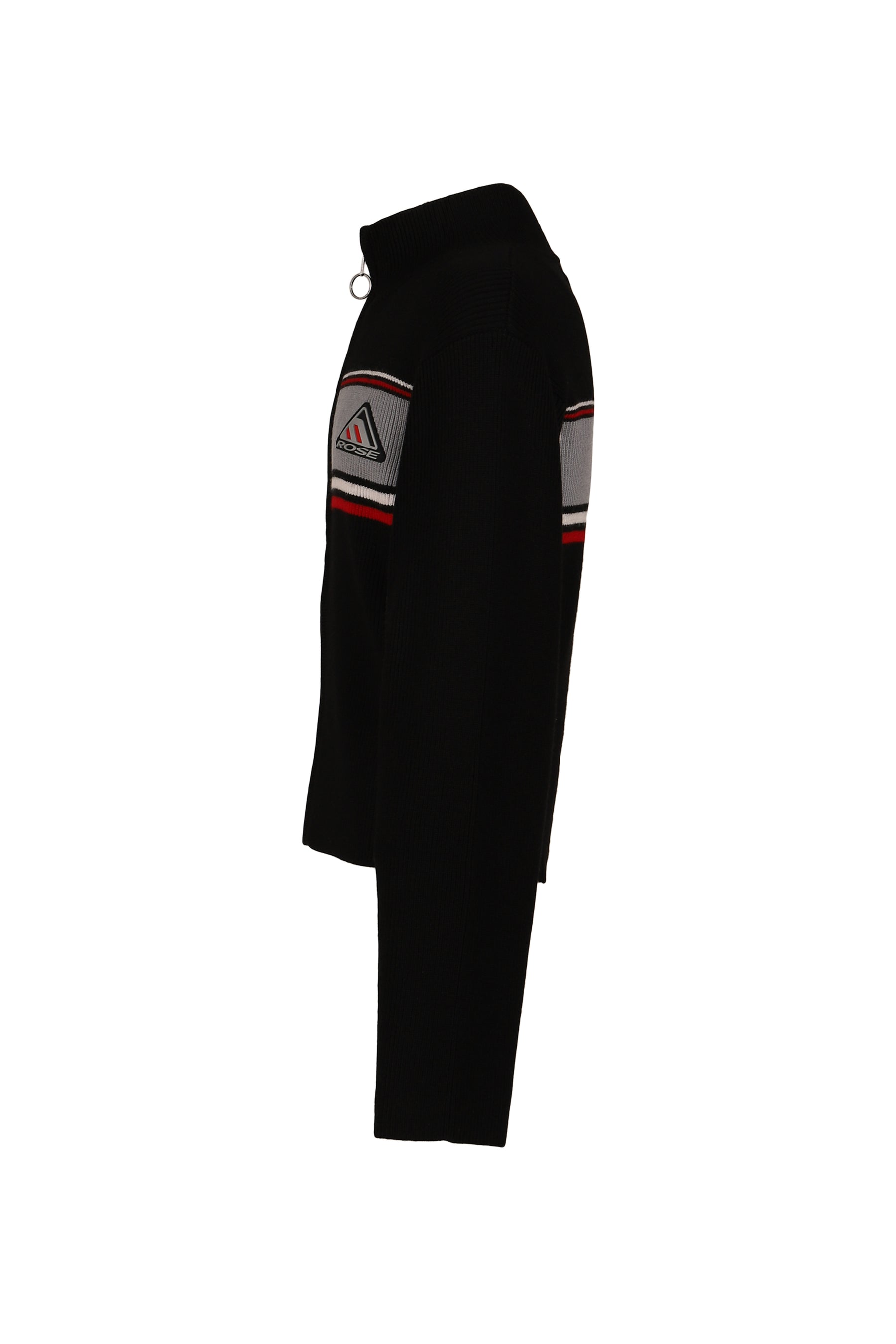 SHRUNKEN TRACK JACKET / BLK GRY