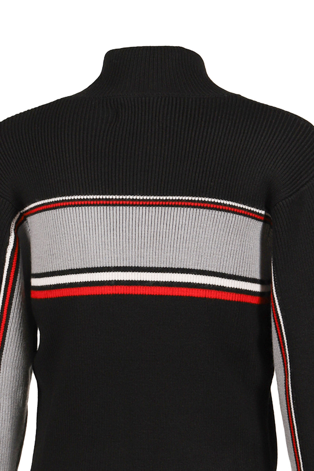 SHRUNKEN TRACK JACKET / BLK GRY