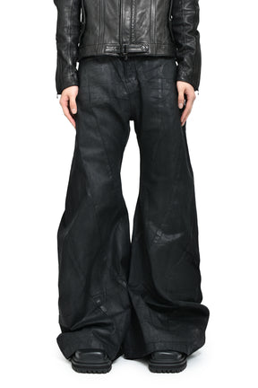 JULIUS Cow Nuback Leather Pants 317pam34