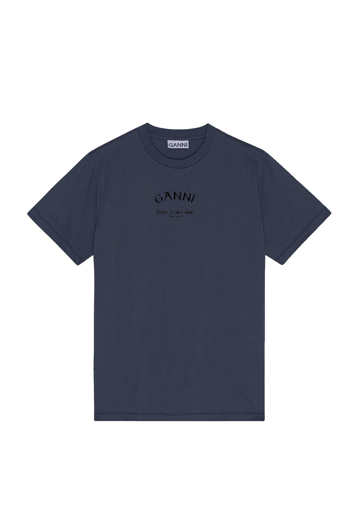 RELAXED O-NECK T-SHIRT / NVY