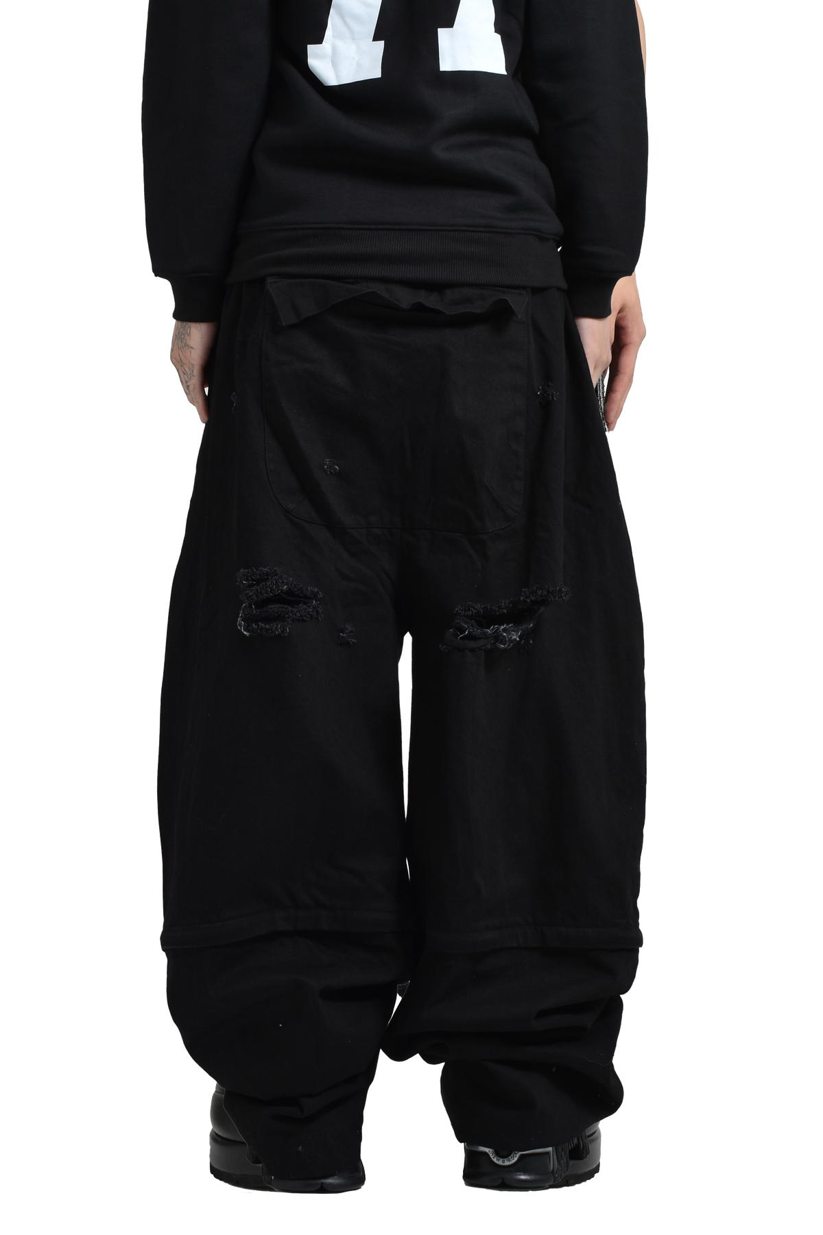 パンツ Yori Sport dasyori Sweatpant グレーのワイドスウェット パンツ Yori Sport dasyori Sweatpant グレーのワイドスウェット