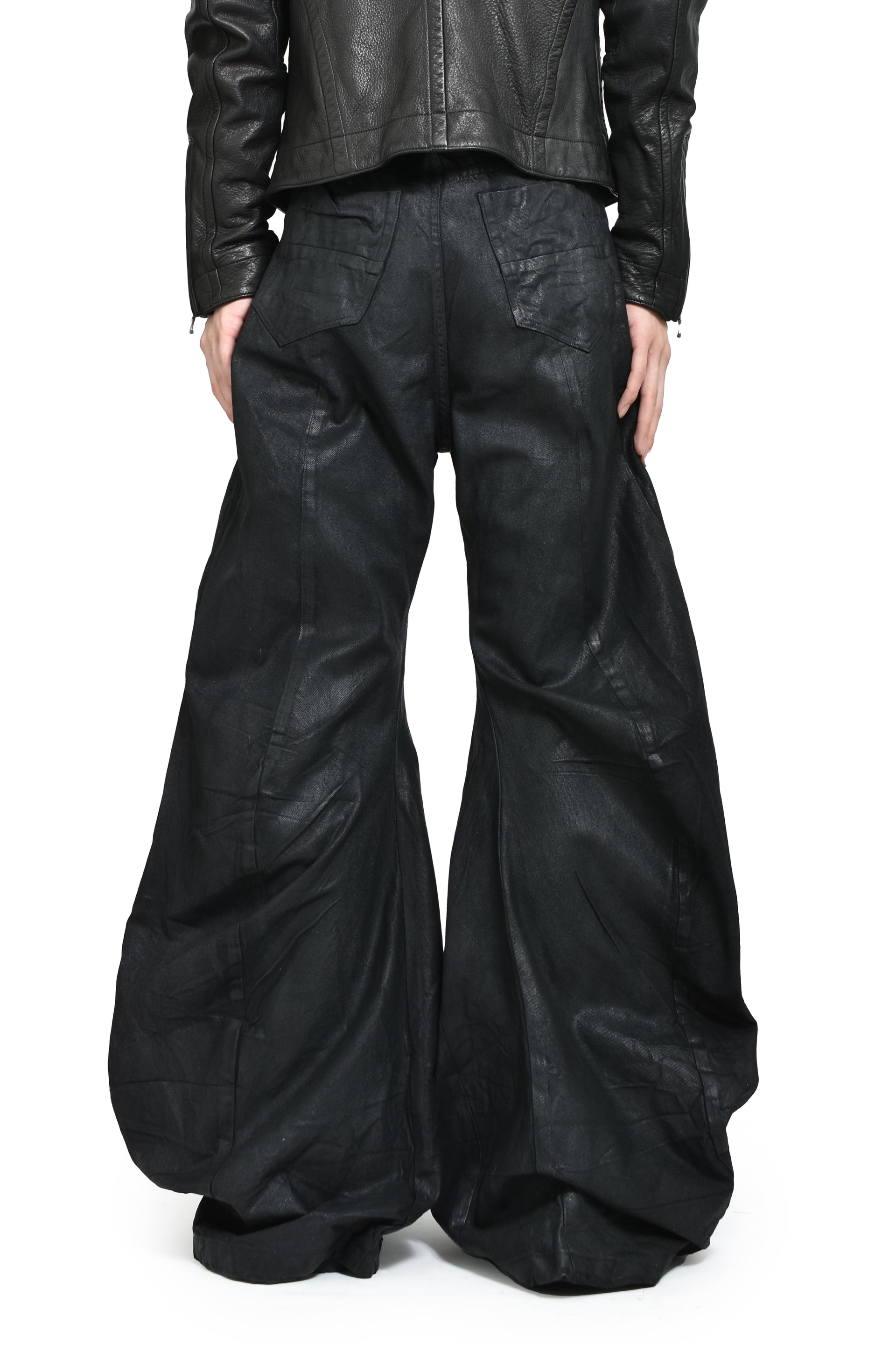 10OZ COATING DENIM PANTS / BLK