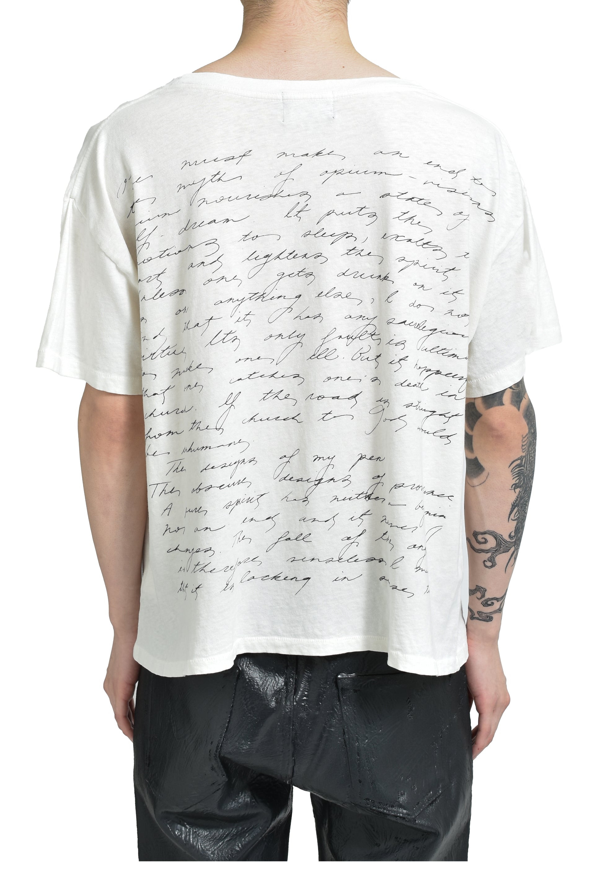 ENFANTS RICHES DÉPRIMÉS PHARMICIST'S DAUGHTER T-SHIRT / FADED WHT