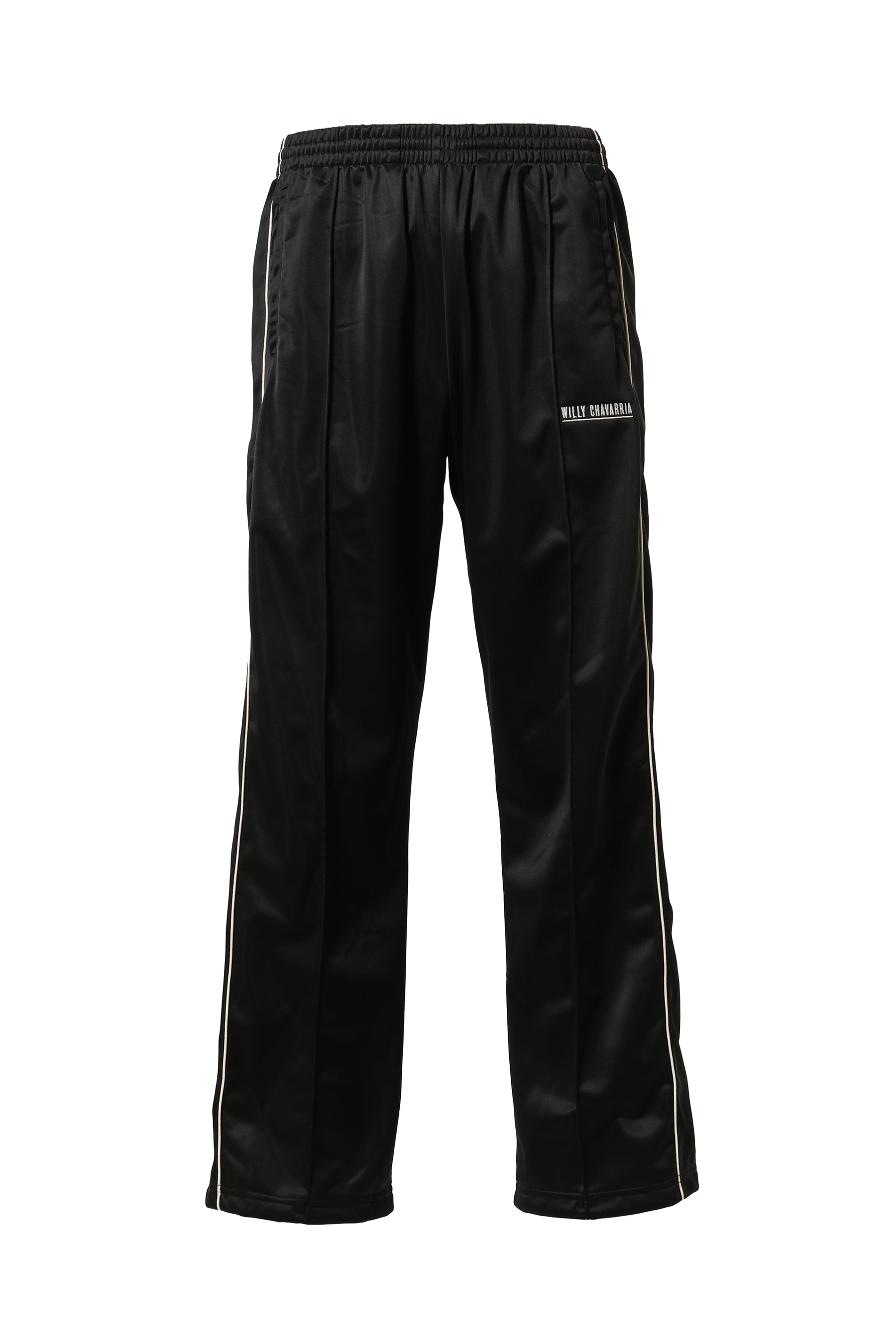 WILLY CHAVARRIA ウィリー チャバリア FW23 NEW TRACK PANTS / BLK -NUBIAN