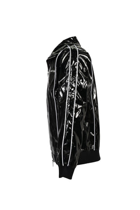 PATENT TRACK PANTS / BLK