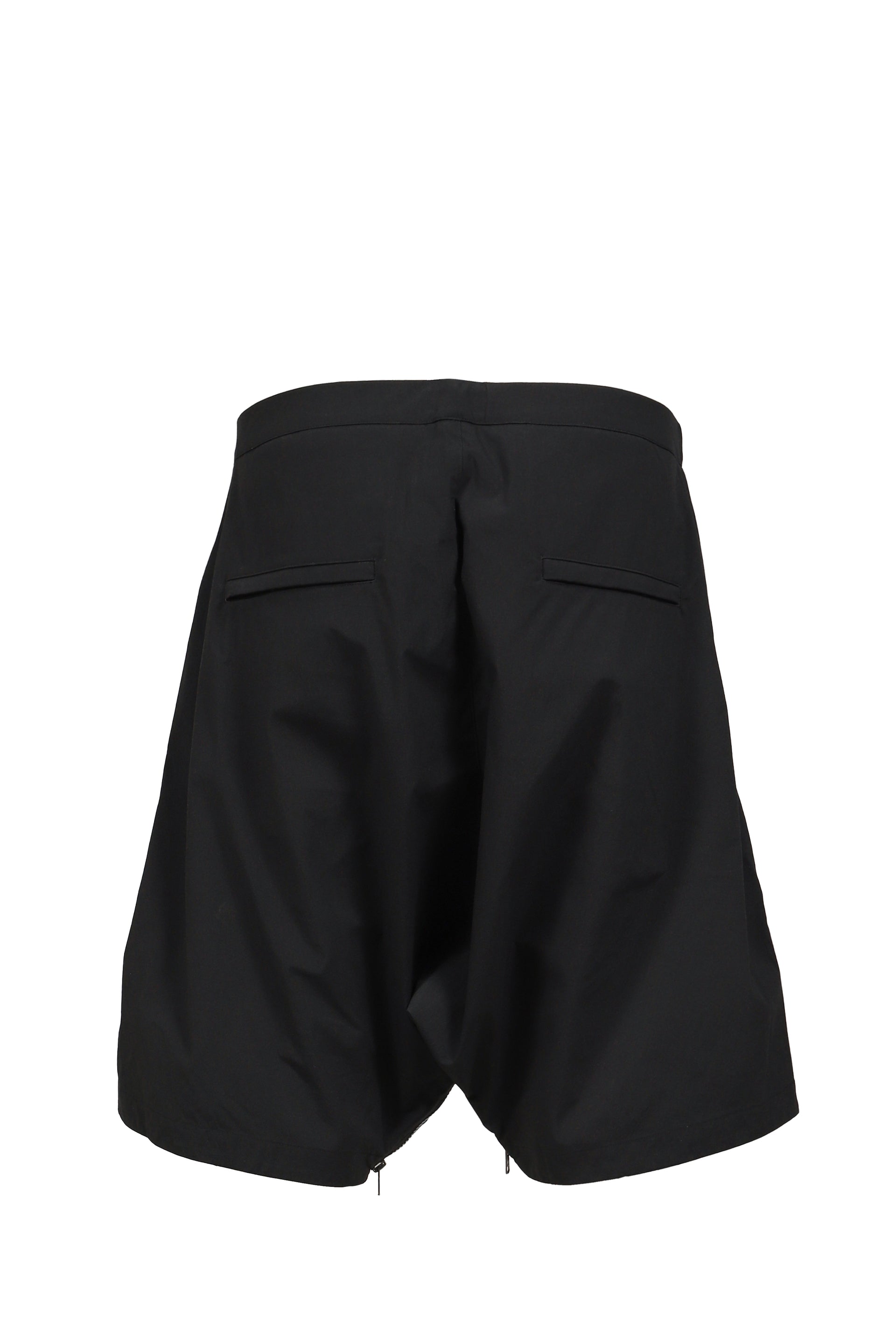 WIDE SHAPED SKIRT / BLK