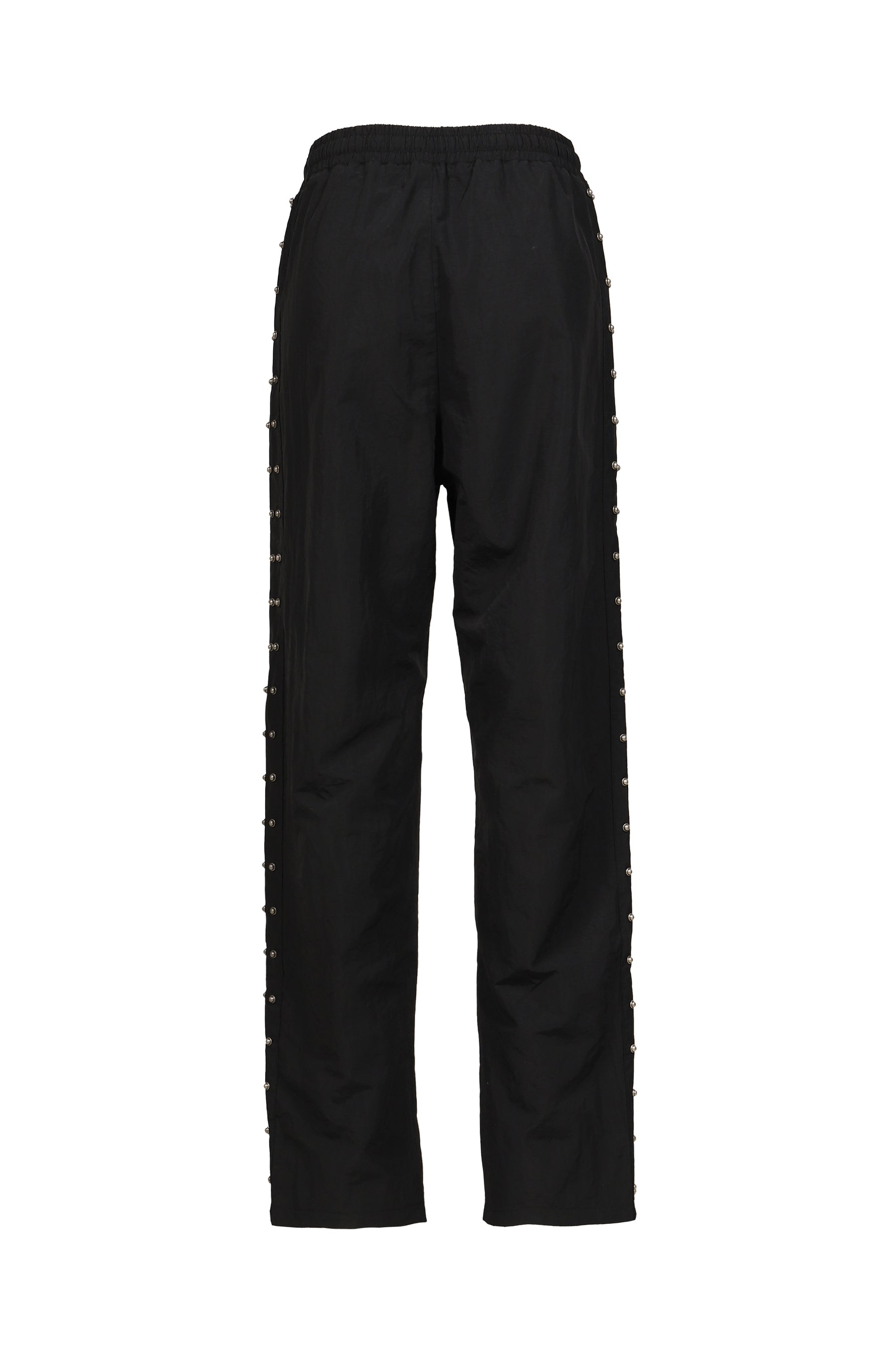 TRIPLE LINE STUD TRACK PANTS / BLK