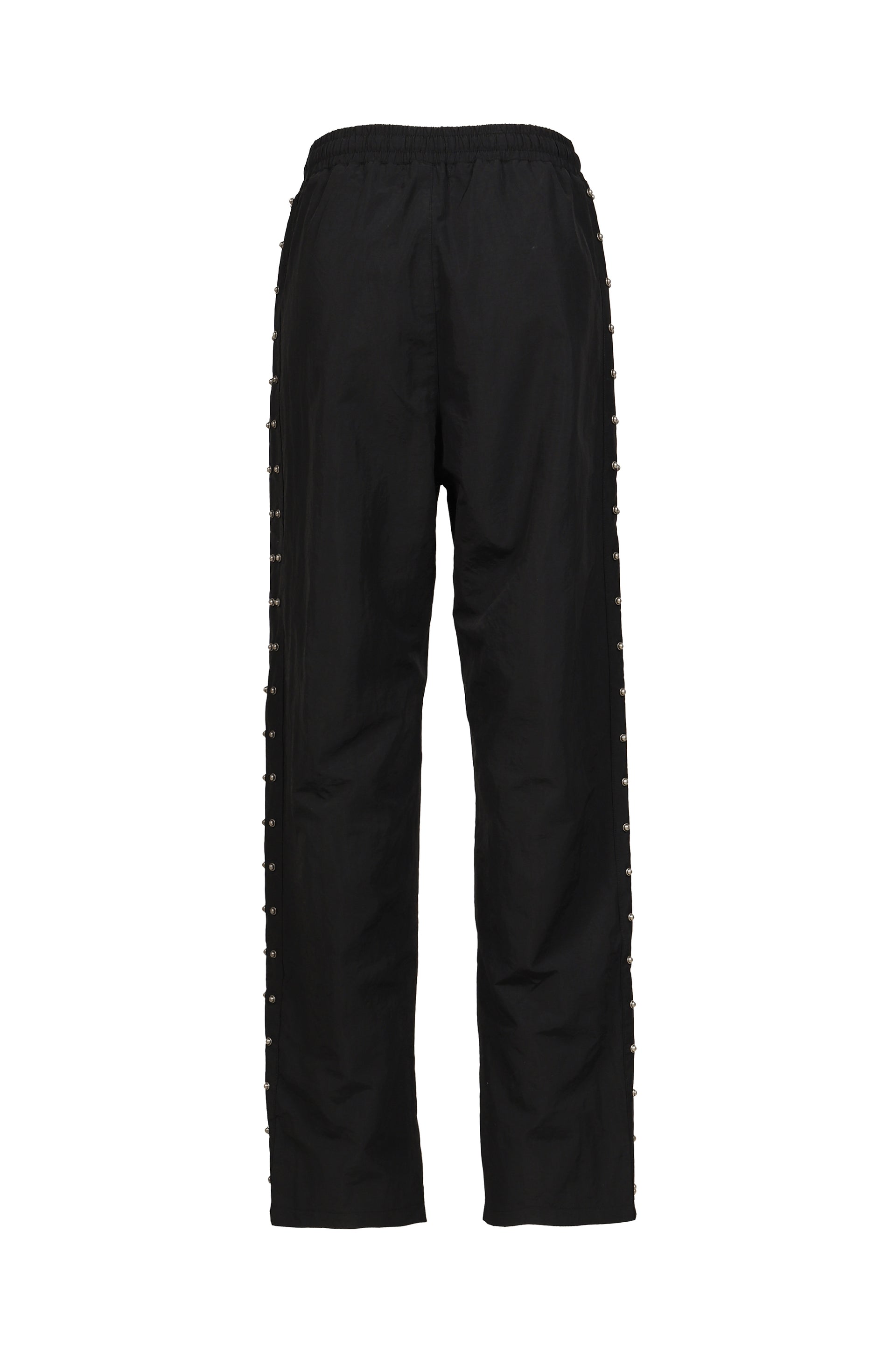 TRIPLE LINE STUD TRACK PANTS / BLK