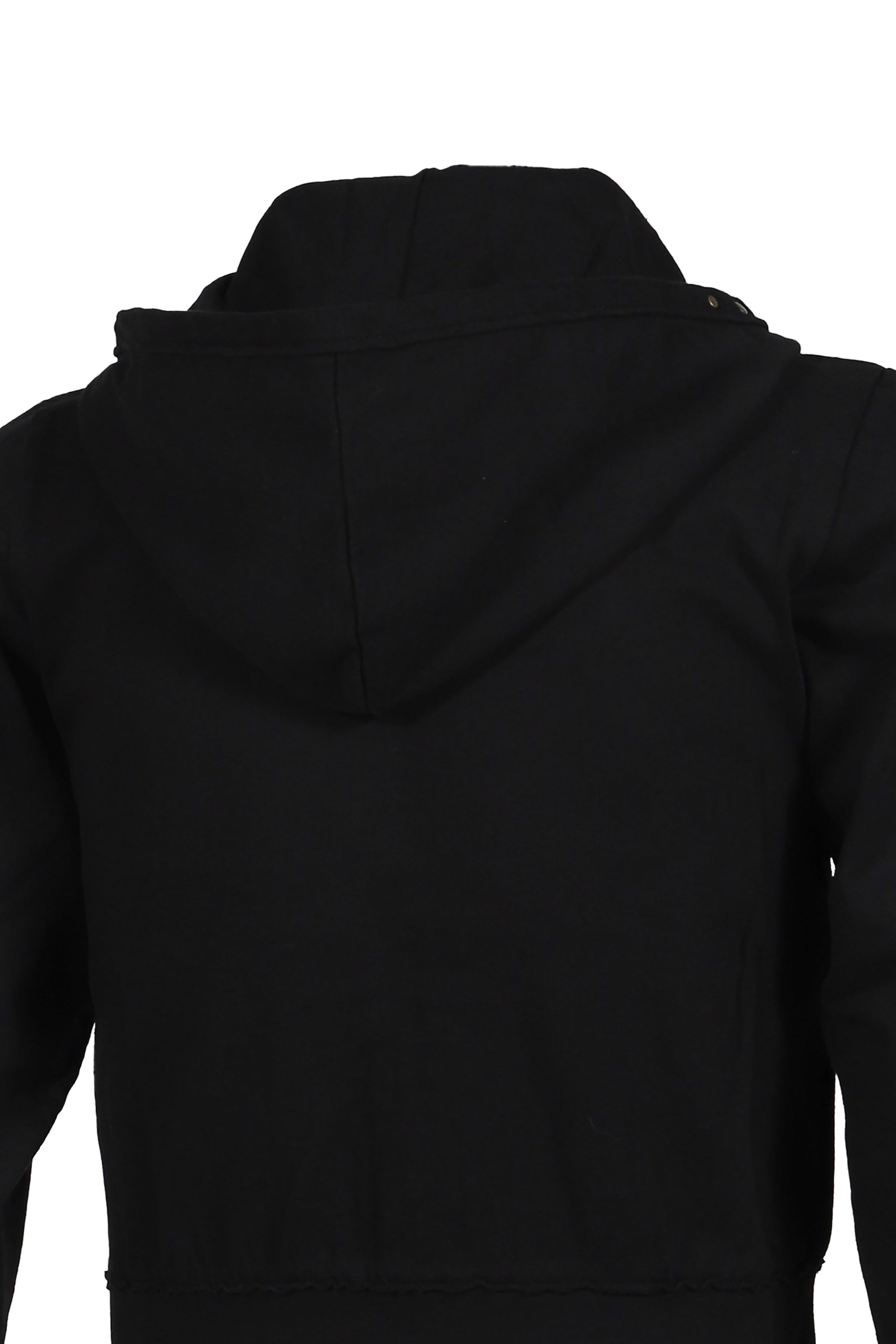 CAPPY STUD HOODIE ZIP-UP / BLK 