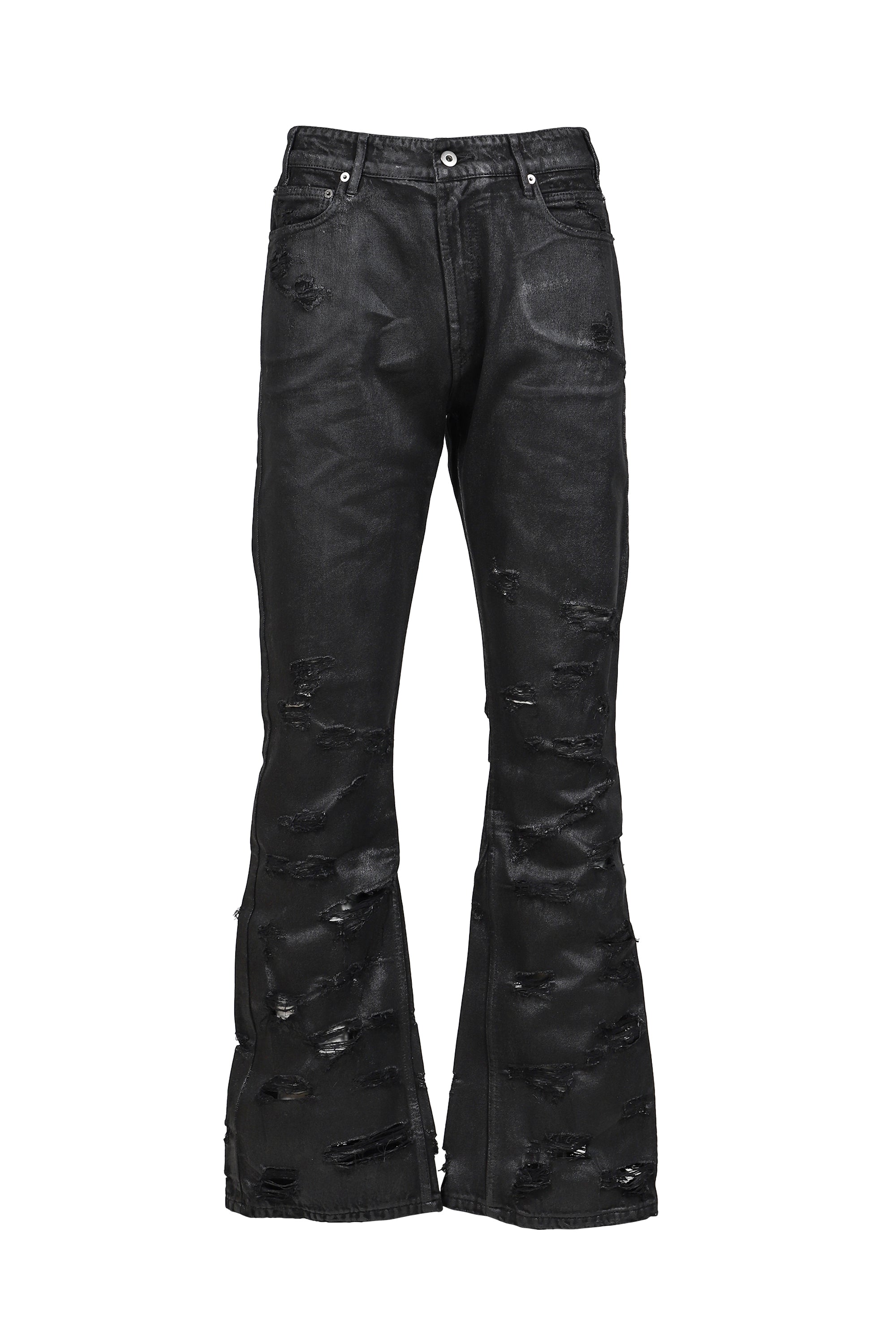 DET BLEV SENT デット ブレイブ セント SS26 WAXED BELVIDERE JEANS