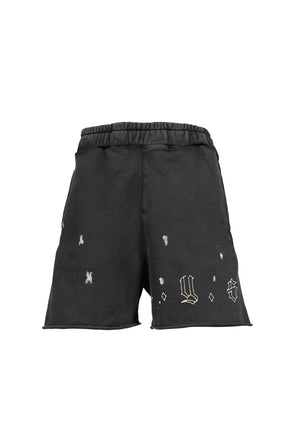AYS VINTAGE FLEECE SHORTS / VINTAGE BLK