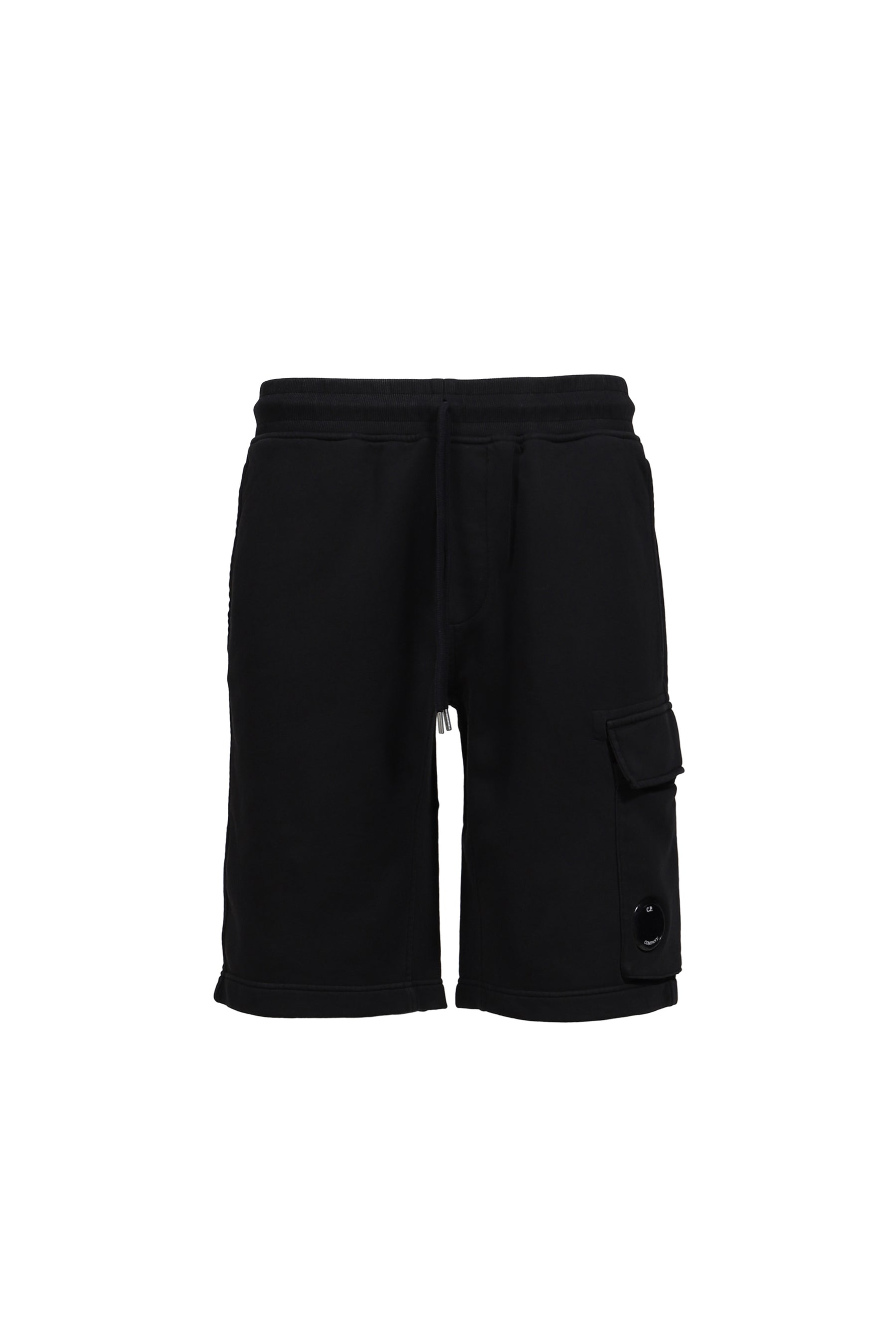 COTTON DIAGONAL FLEECE CARGO SB / BLK