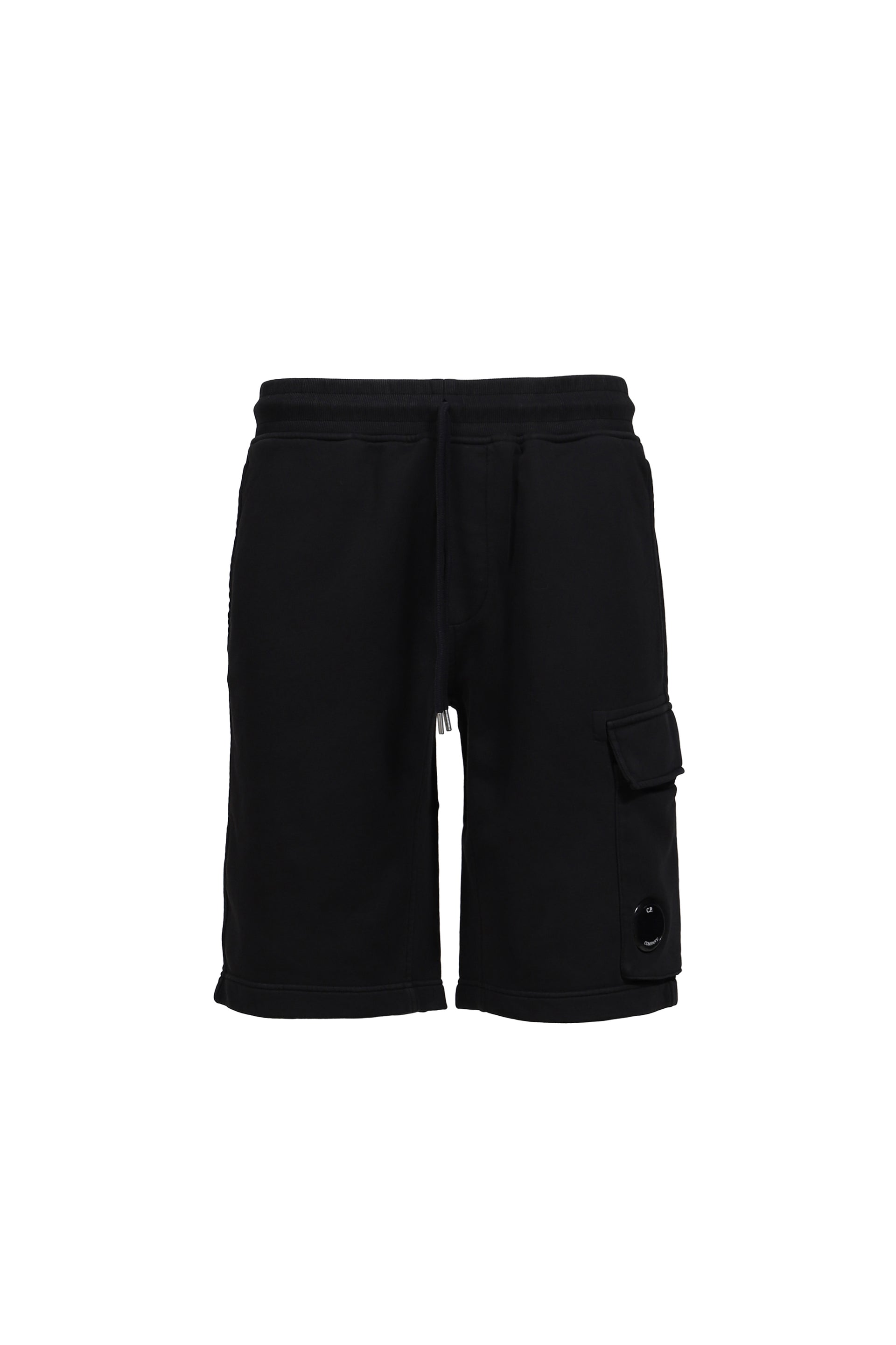 COTTON DIAGONAL FLEECE CARGO SB / BLK