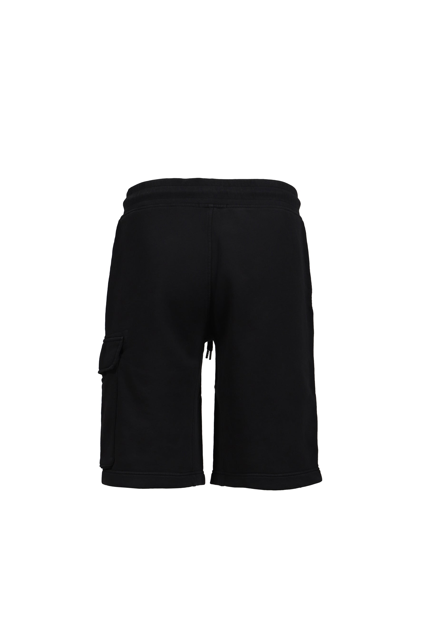 COTTON DIAGONAL FLEECE CARGO SB / BLK