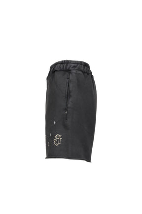 AYS VINTAGE FLEECE SHORTS / VINTAGE BLK