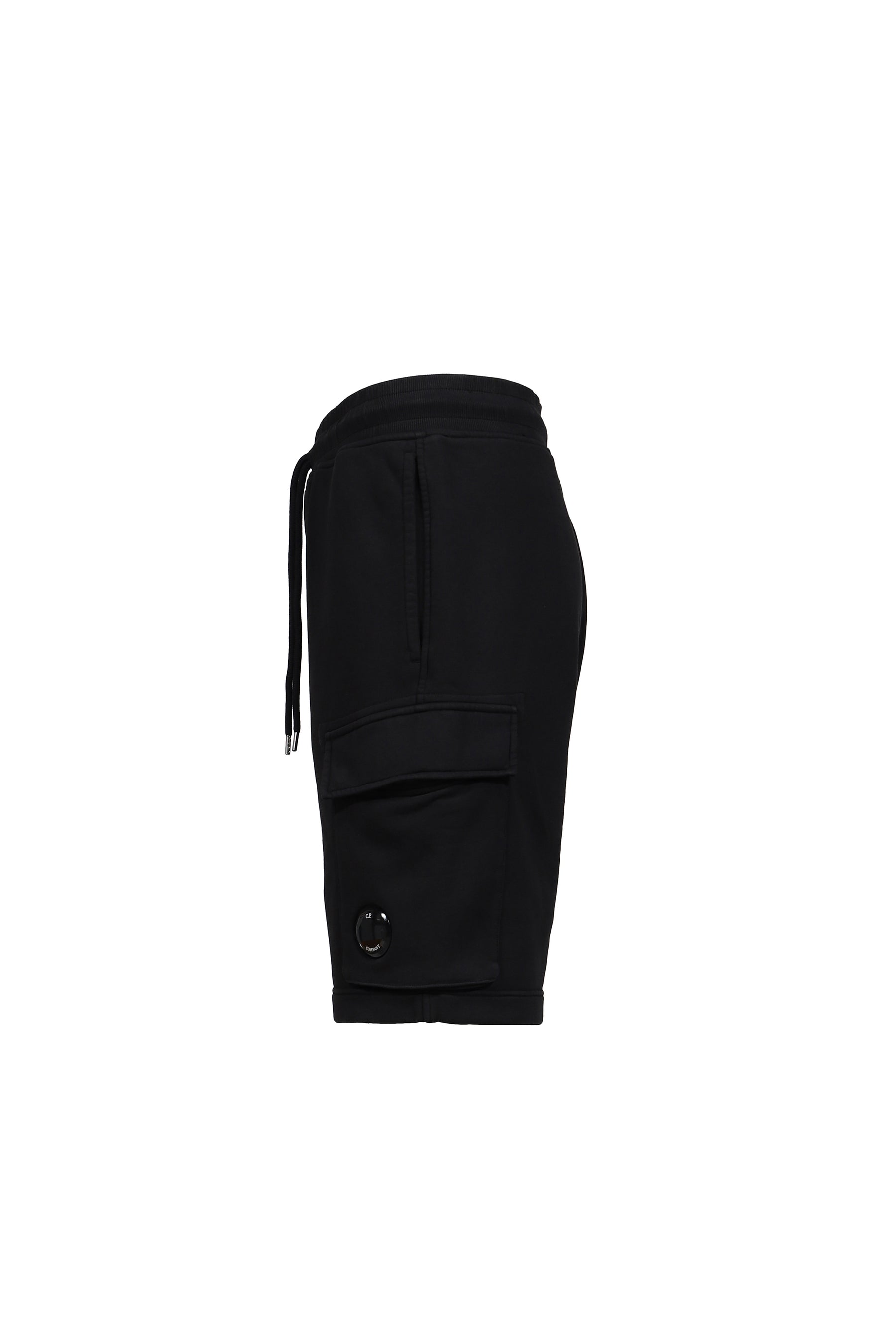 COTTON DIAGONAL FLEECE CARGO SB / BLK