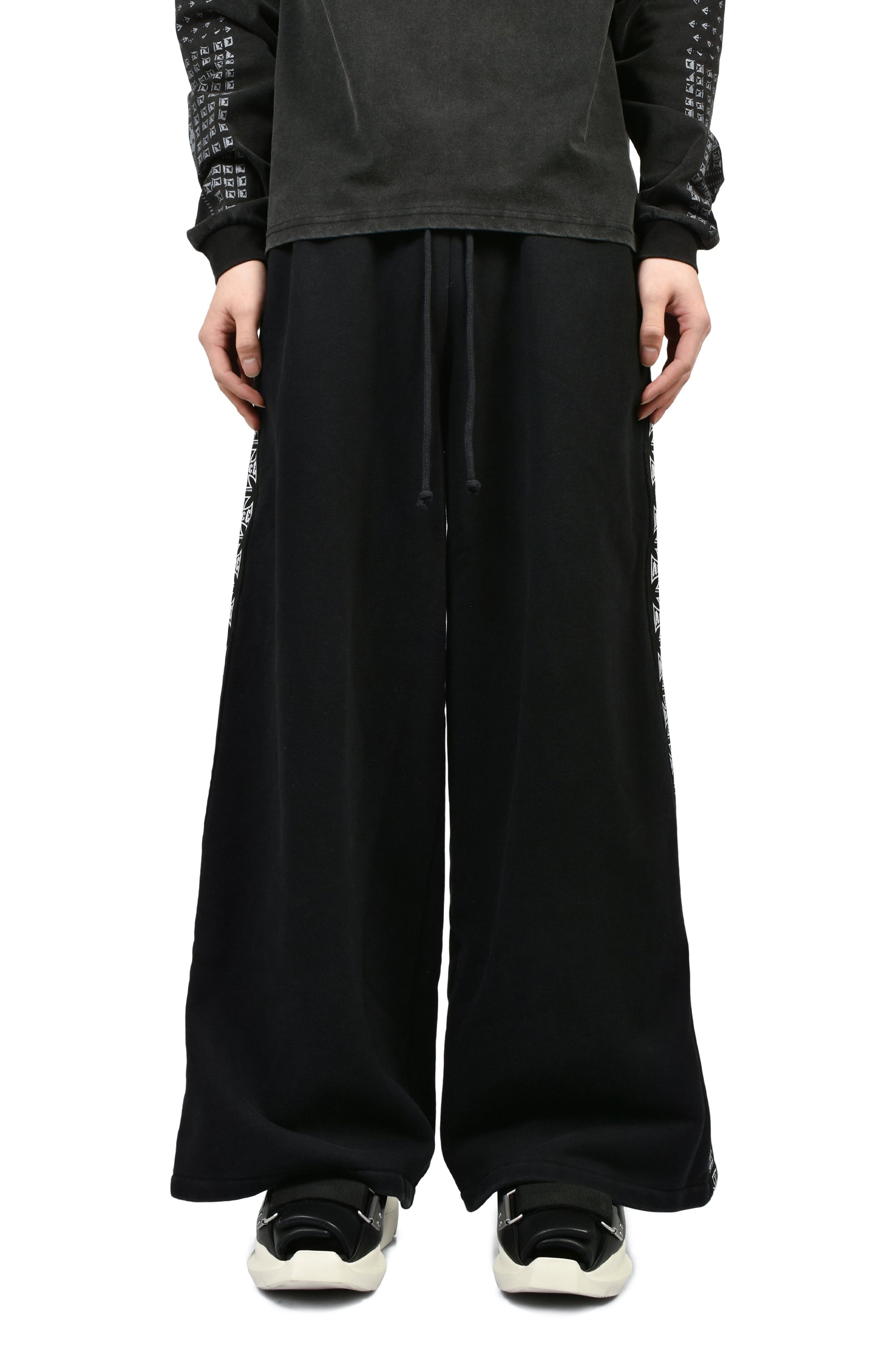 MOTO COUTURE SWEATPANT (EXCLUSIVE) / BLK