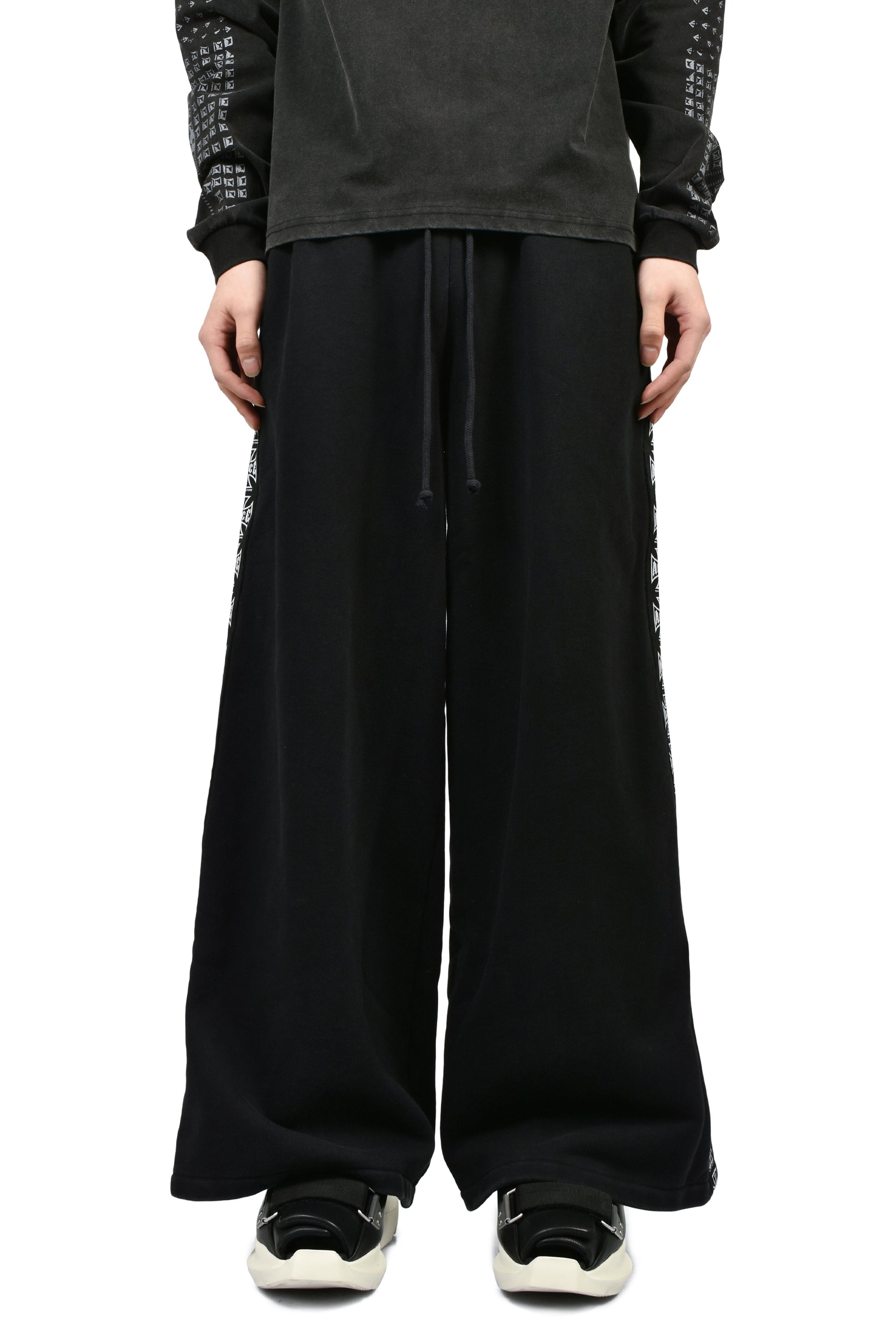 MOTO COUTURE SWEATPANT (EXCLUSIVE) / BLK