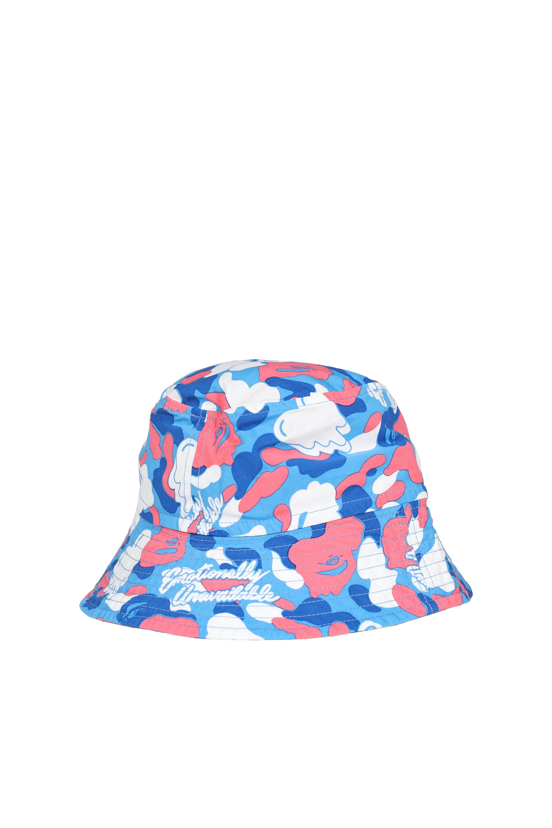 EU APE ALOHA BUCKET HAT / BLU