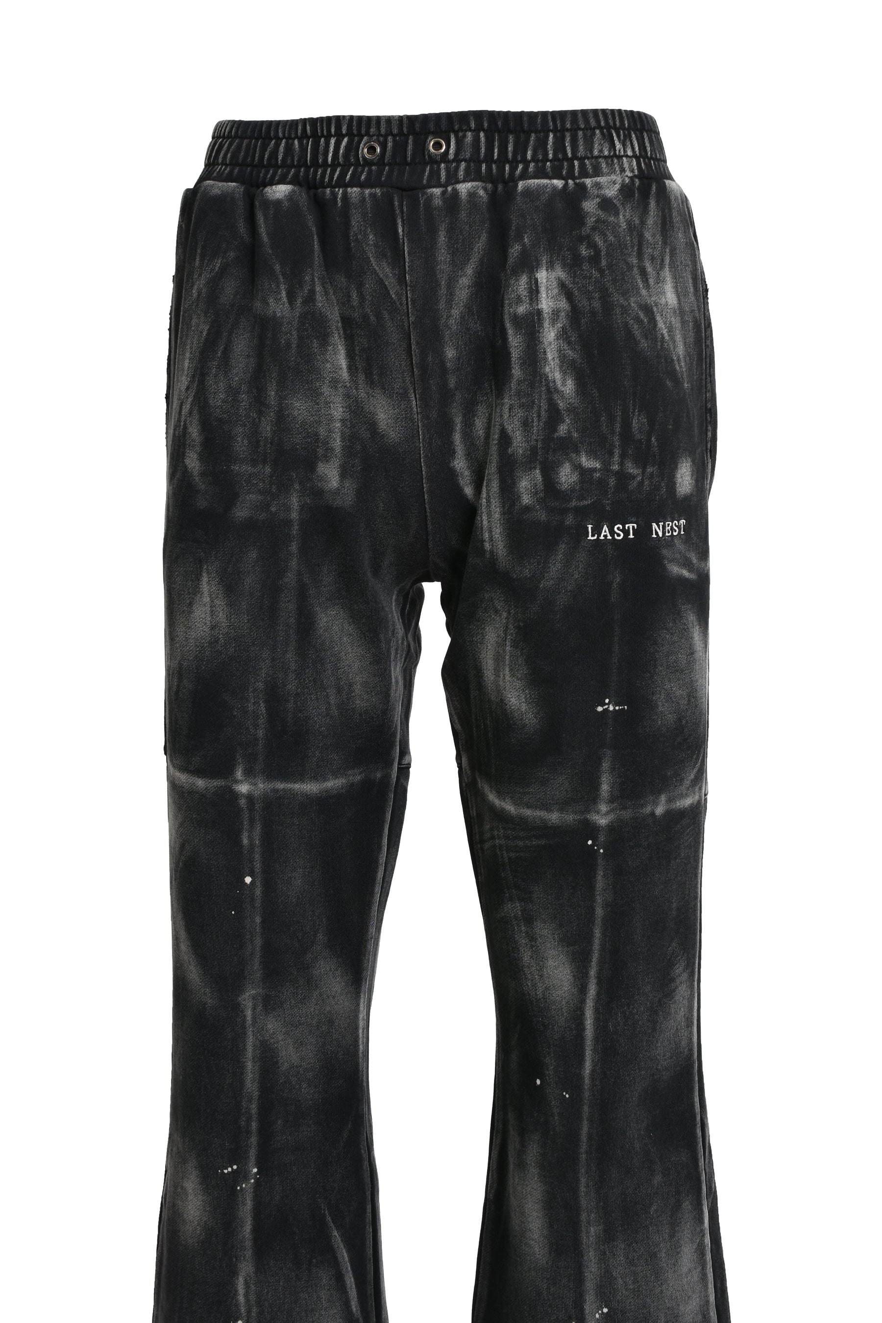 WASHED SWEAT PANTS / BLK