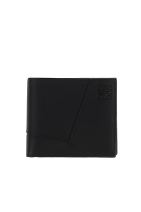 PUZZLE EDGE BIFOLD COIN WALLET / BLK