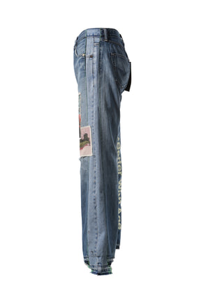 BAGGY JAWN DENIM-4 / ASSORT