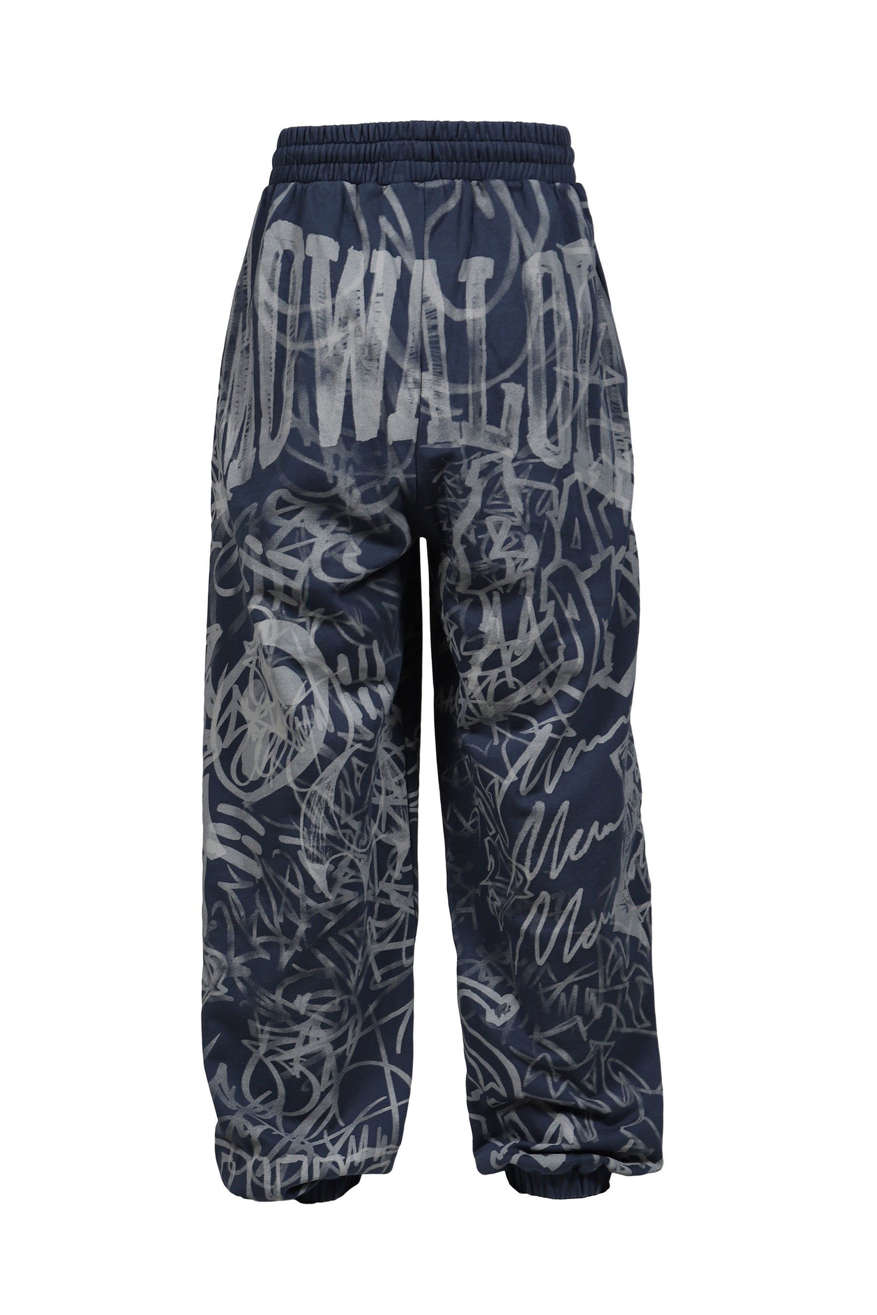 GRAFITTI TRACK PANTS / BLU/GRY