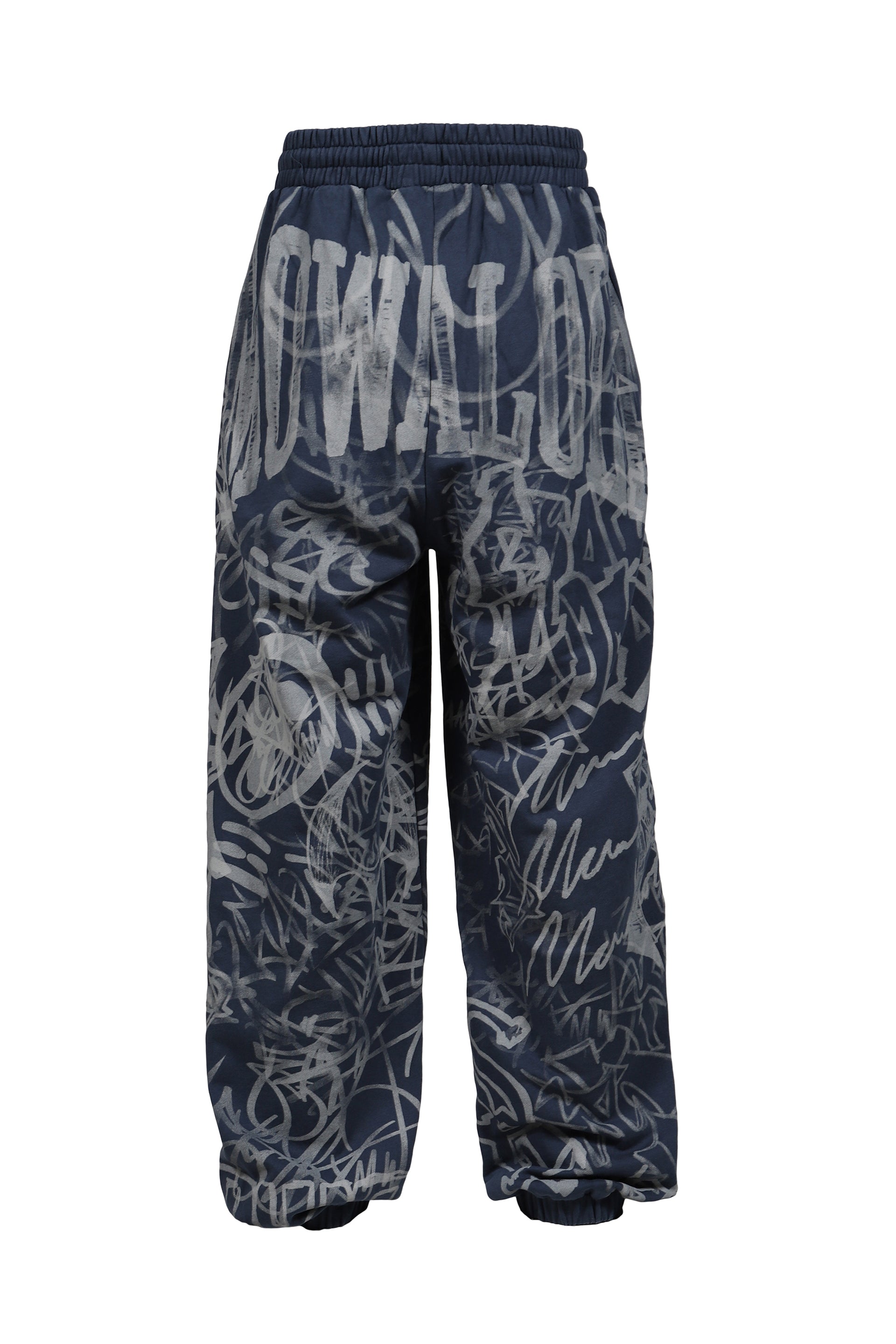 GRAFITTI TRACK PANTS / BLU/GRY