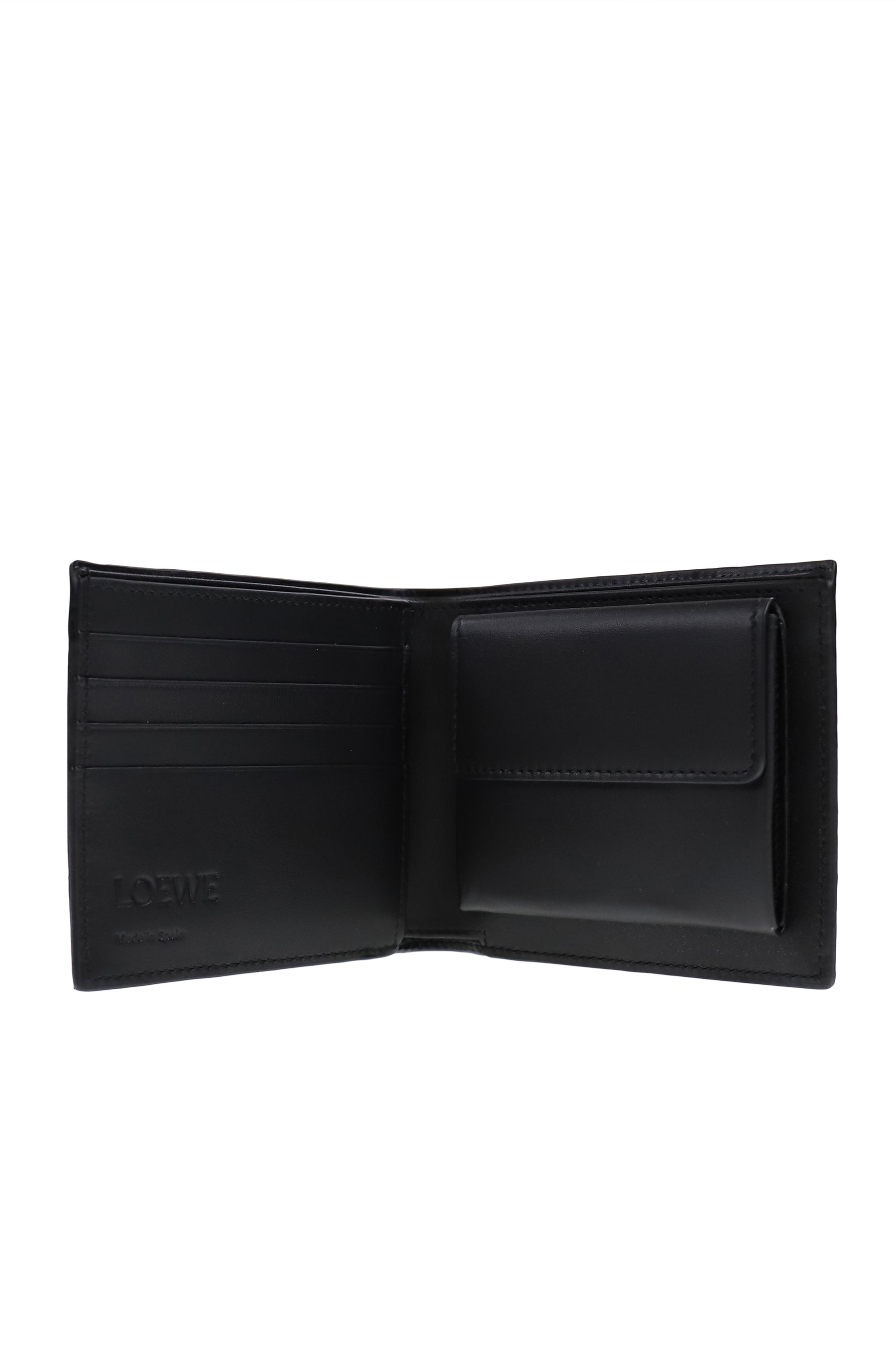 PUZZLE EDGE BIFOLD COIN WALLET / BLK