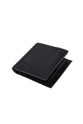 PUZZLE EDGE BIFOLD COIN WALLET / BLK