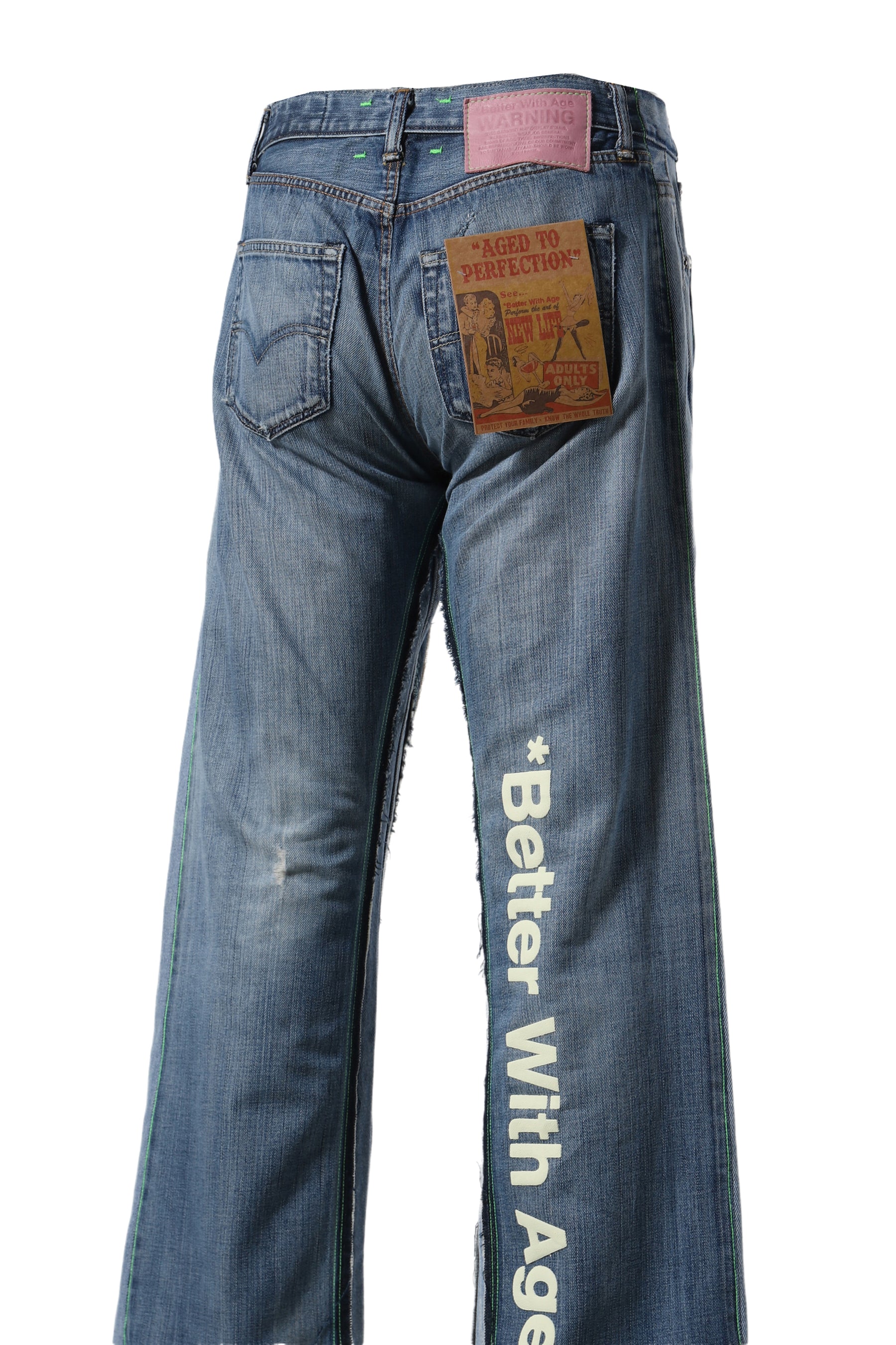 BAGGY JAWN DENIM-4 / ASSORT