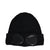 EXTRA FINE MERINO WOOL GOGGLE BEANIE / BLK 999