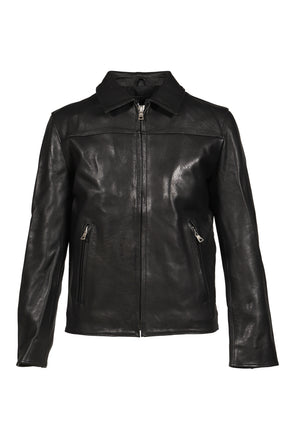 NO/FAITH STUDIOS SS26 LEATHER JACKET BASIC CUT / BLK - NUBIAN