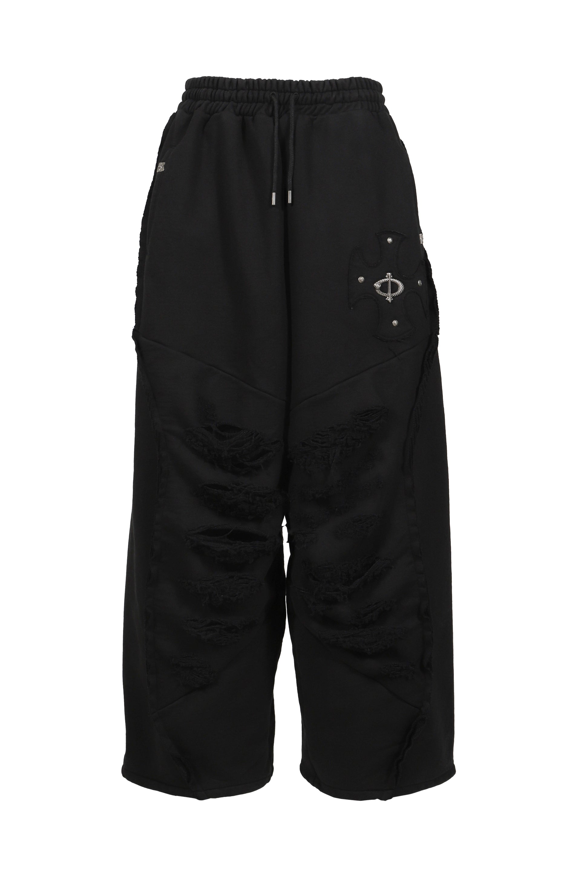 SWEAT PANTS / BLK