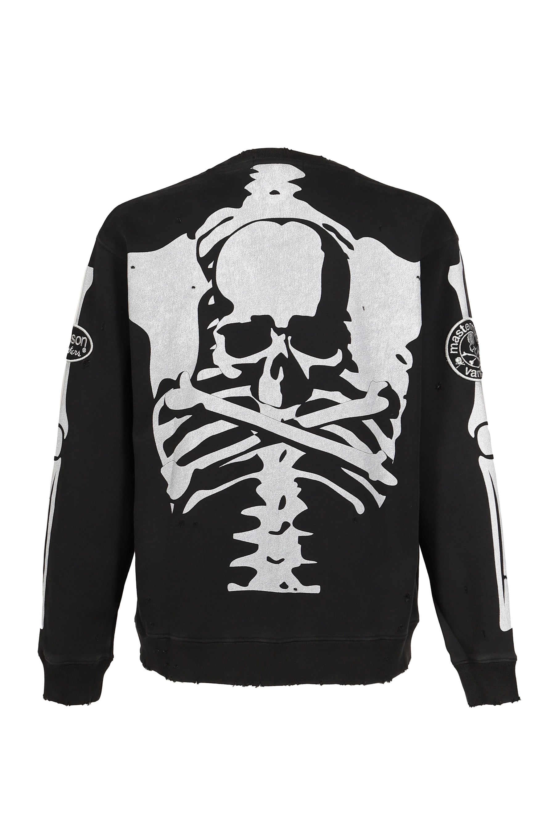 VANSON CREWNECK SWEATSHIRT REGULAR FIT (DAMAGED) / BLK