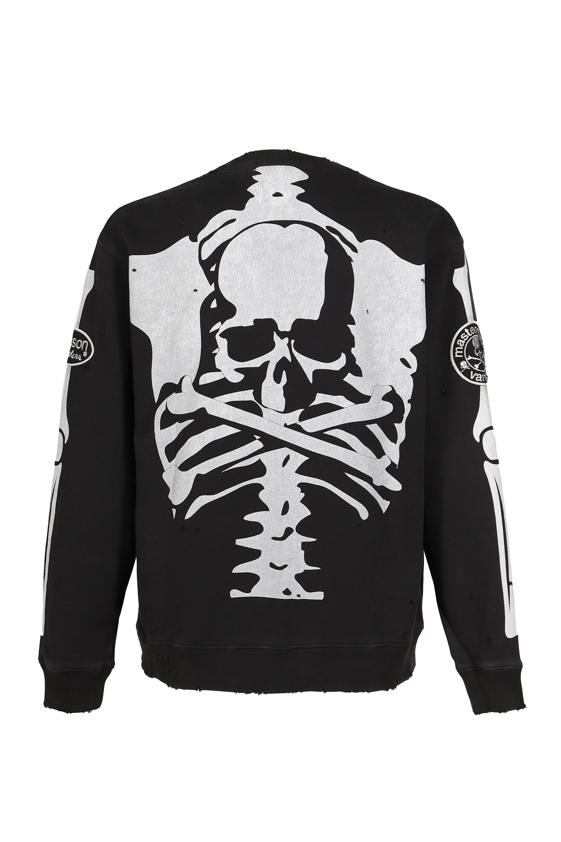 VANSON CREWNECK SWEATSHIRT REGULAR FIT (DAMAGED) / BLK