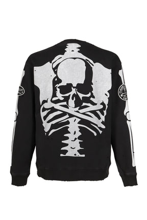 VANSON CREWNECK SWEATSHIRT REGULAR FIT (DAMAGED) / BLK