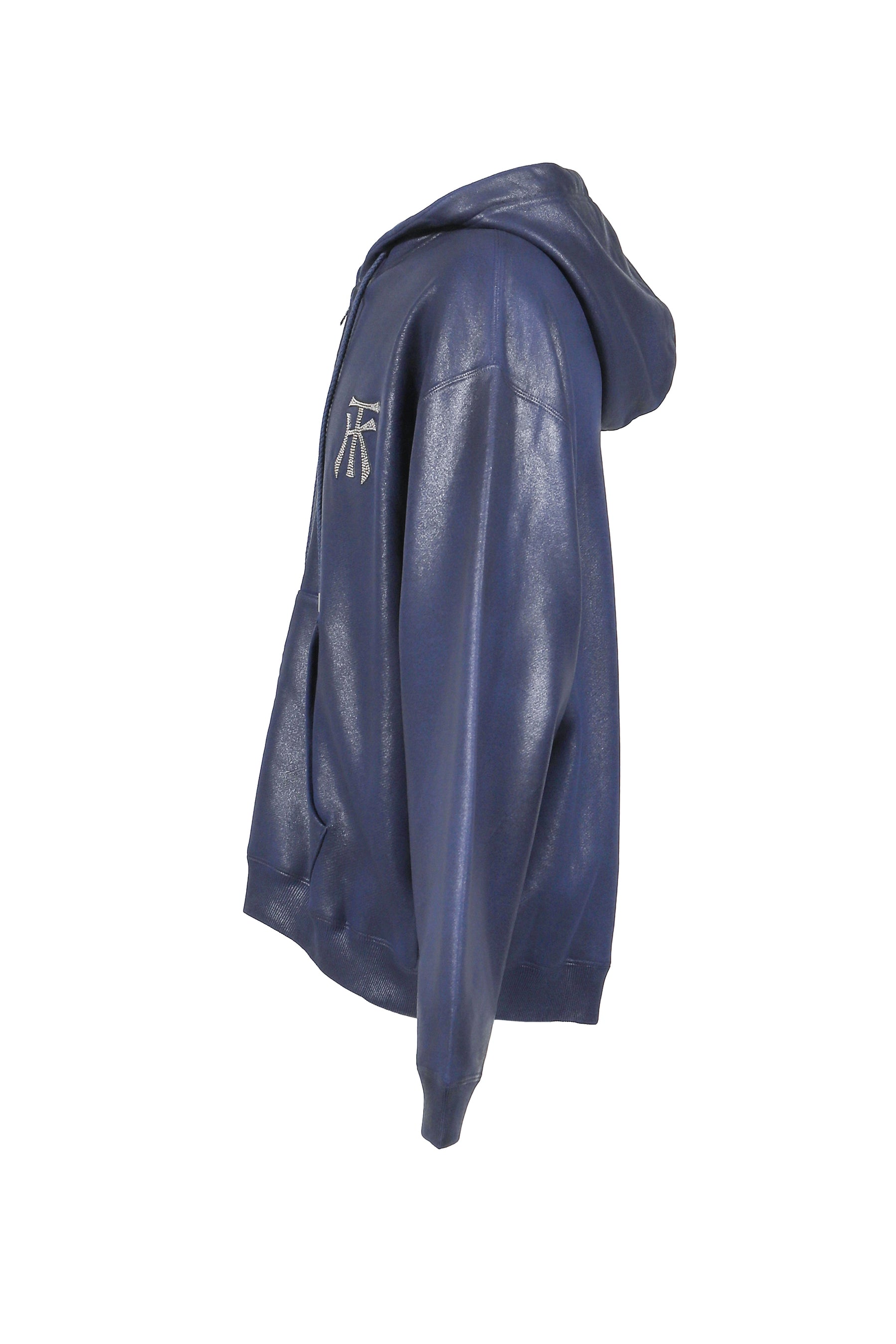 WAX TK SWEAT ZIP UP HOOD / NVY