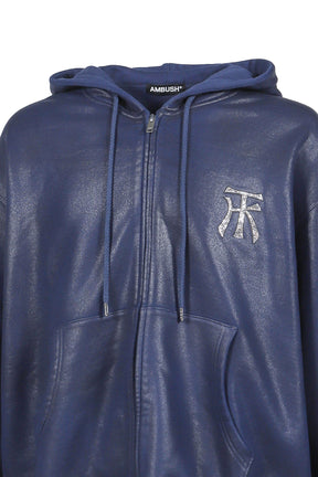 WAX TK SWEAT ZIP UP HOOD / NVY
