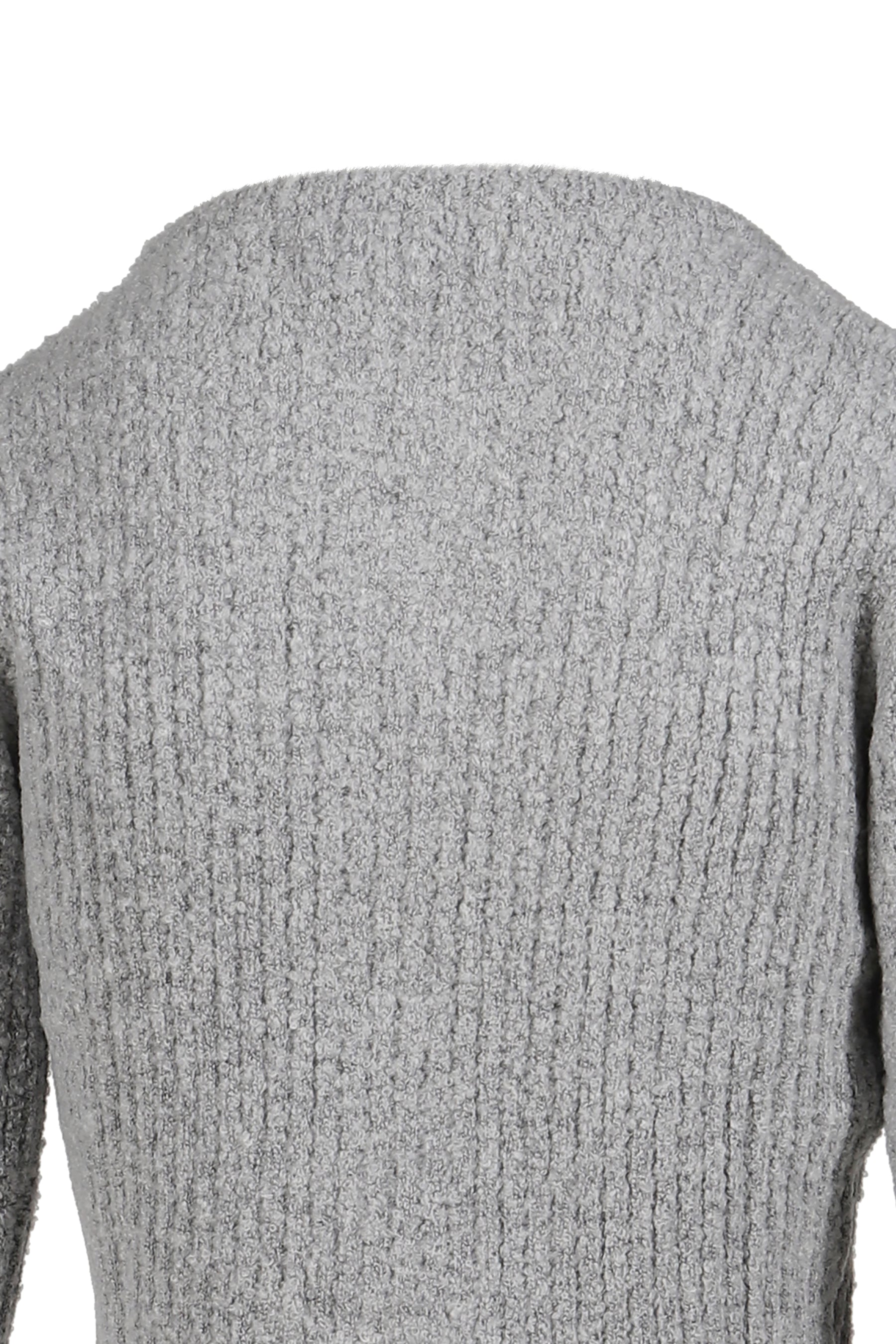 NEAH KNITTED ZIP-UP / GRY 