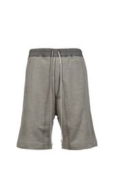 WIDE PUSHER SHORTS / GRY MELANGE