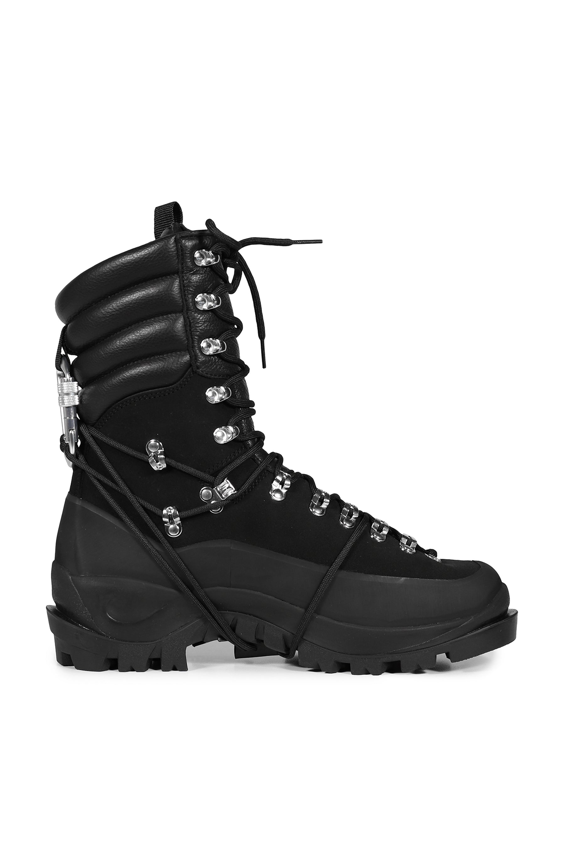 TALL HIKING BOOTS / BLK