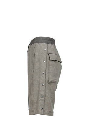 WIDE PUSHER SHORTS / GRY MELANGE