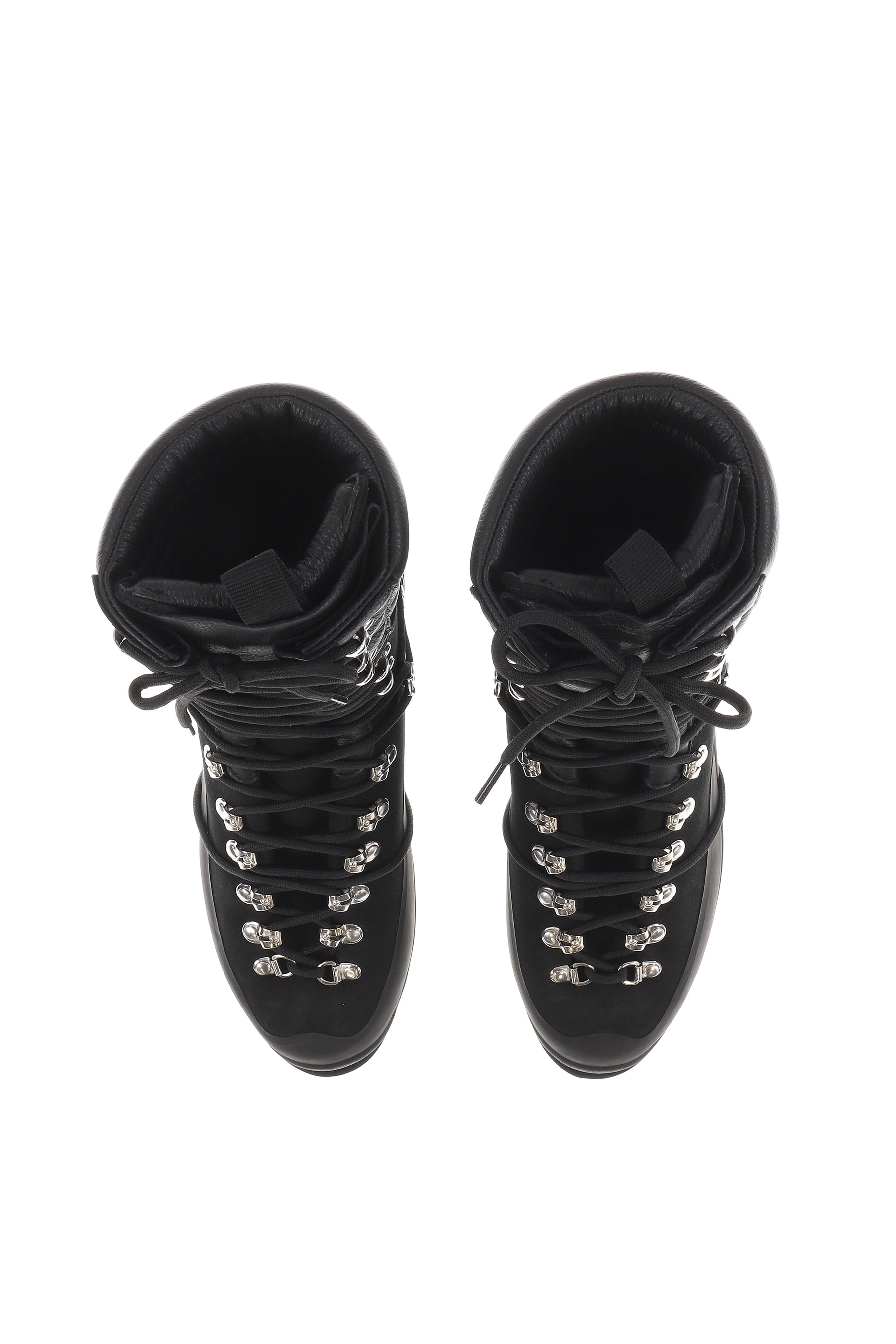 TALL HIKING BOOTS / BLK