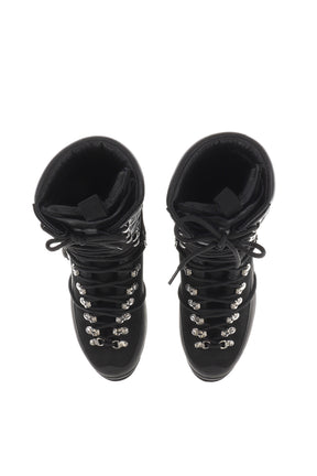 TALL HIKING BOOTS / BLK