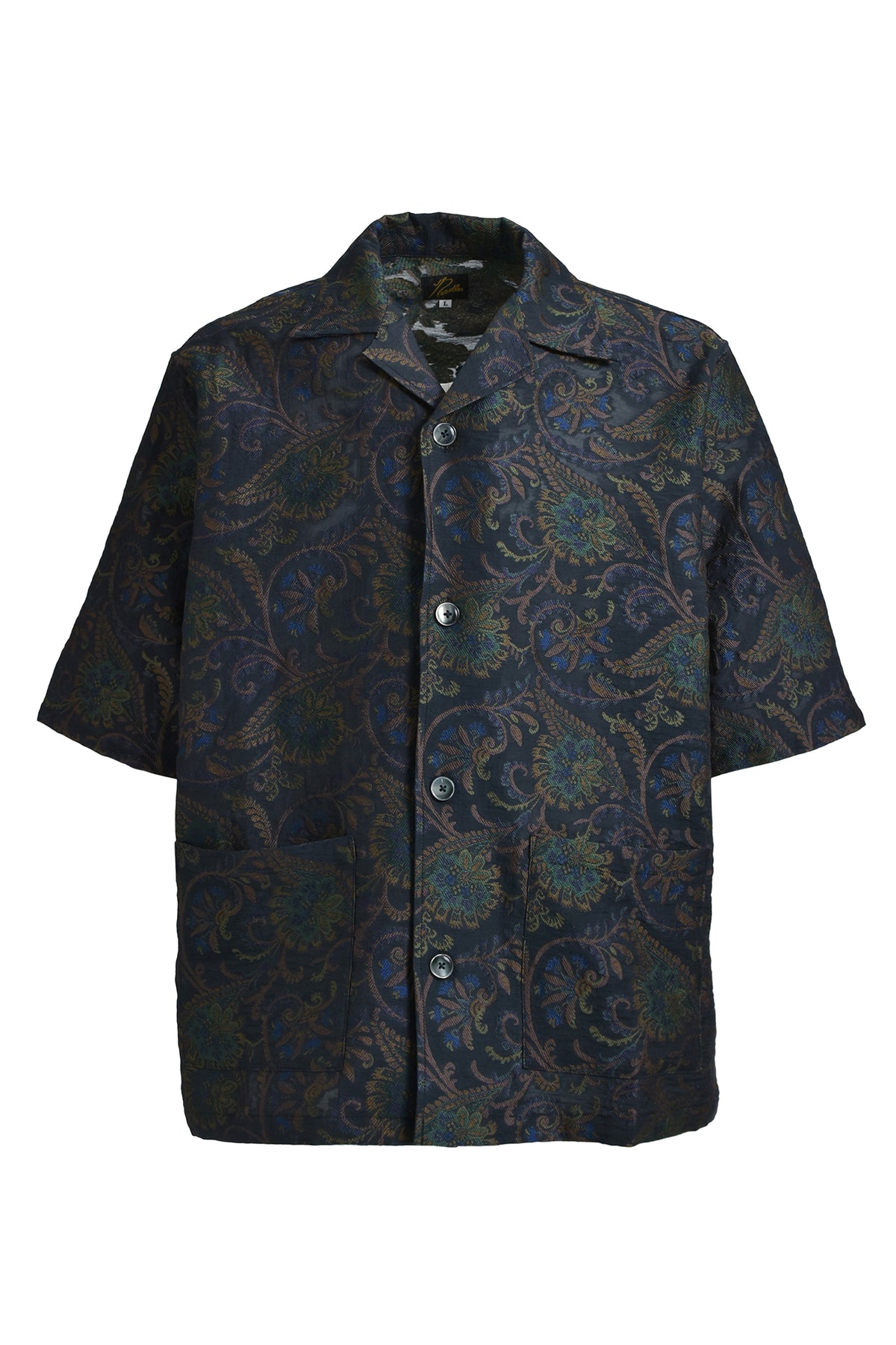 CABANA SHIRT - PAISLEY JACQUARD / B-NVY